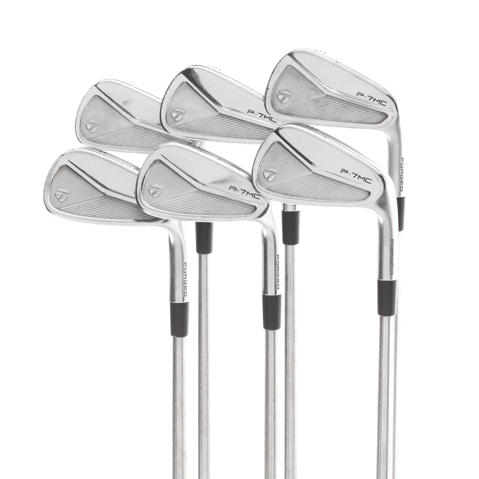 TaylorMade P7MC 2023 Steel Mens Right Hand Irons 5-PW Extra Stiff - KBS Tour C Taper 130