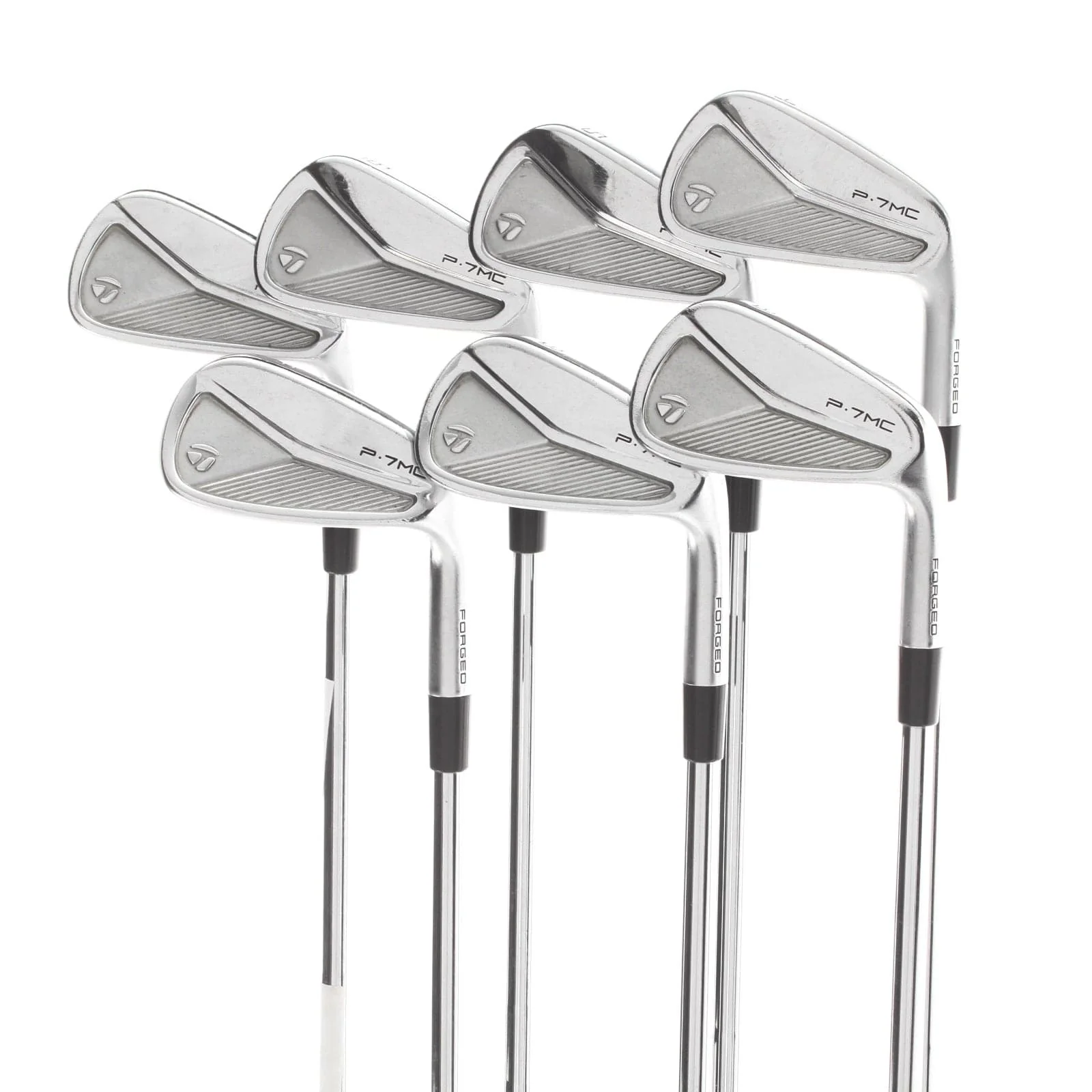 TaylorMade P7MC Steel Mens Right Hand Irons 4-PW +1" Extra Stiff - KBS Tour X