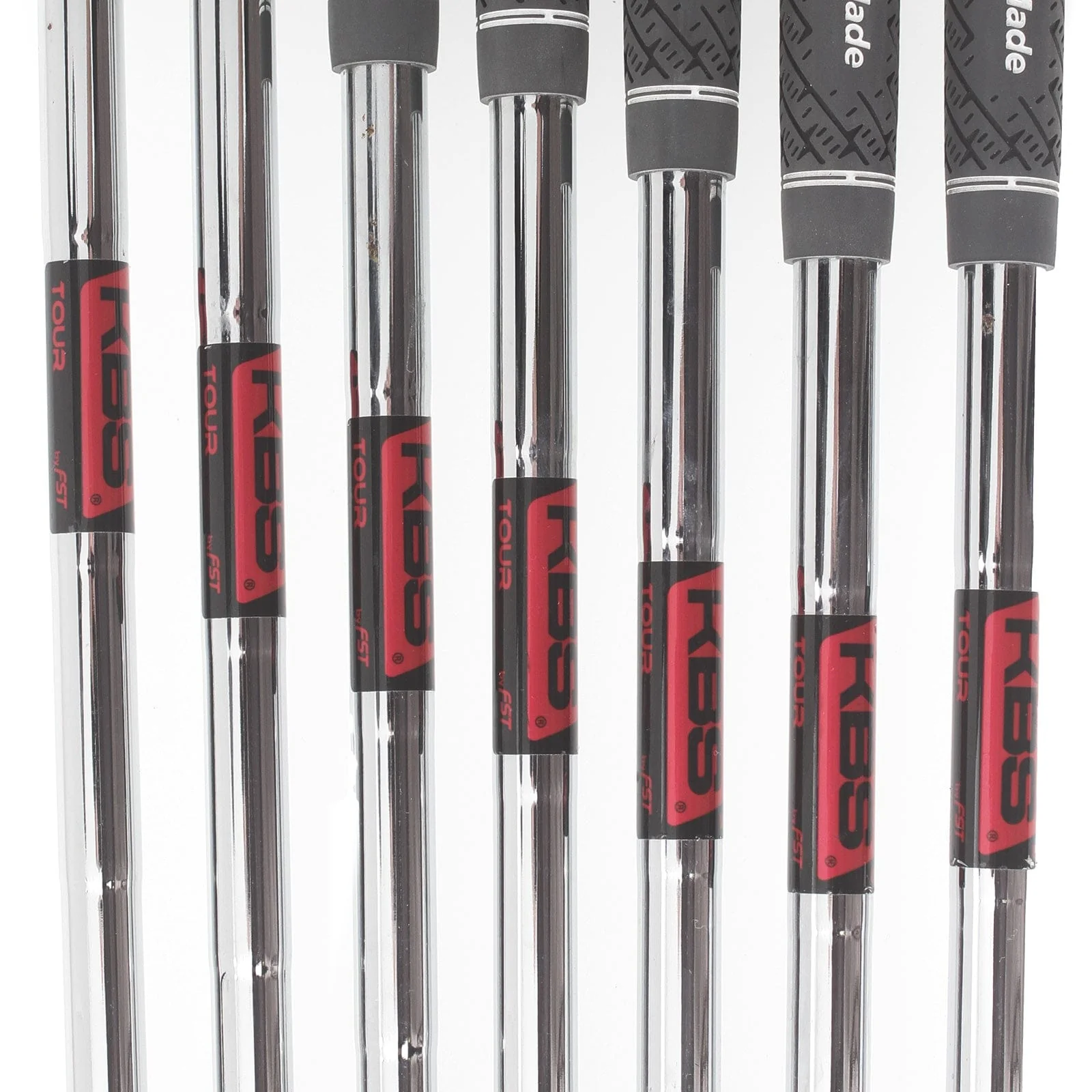TaylorMade P7MC Steel Mens Right Hand Irons 4-PW Stiff - KBS Tour - Image 6