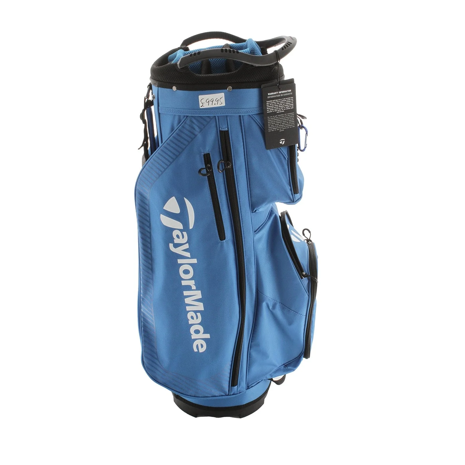 TaylorMade Pro Cart Bag - Blue - Image 3