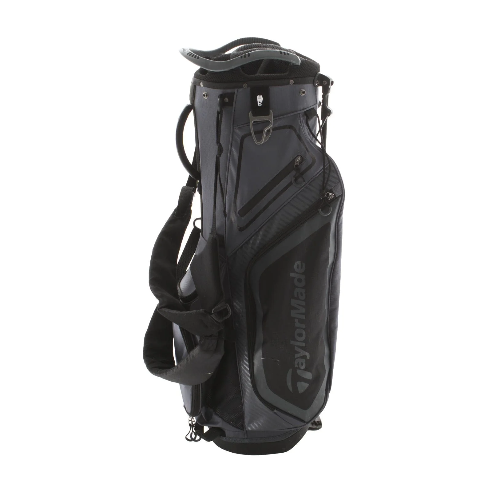 TaylorMade Pro Stand Bag Stand Bag - Grey/Black - Image 2