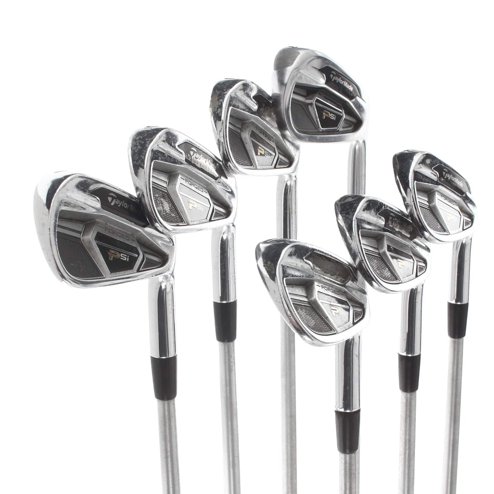 TaylorMade PSi Forged Steel Mens Right Hand Irons 4-PW Extra Stiff - KBS Tour C-Taper - Image 2