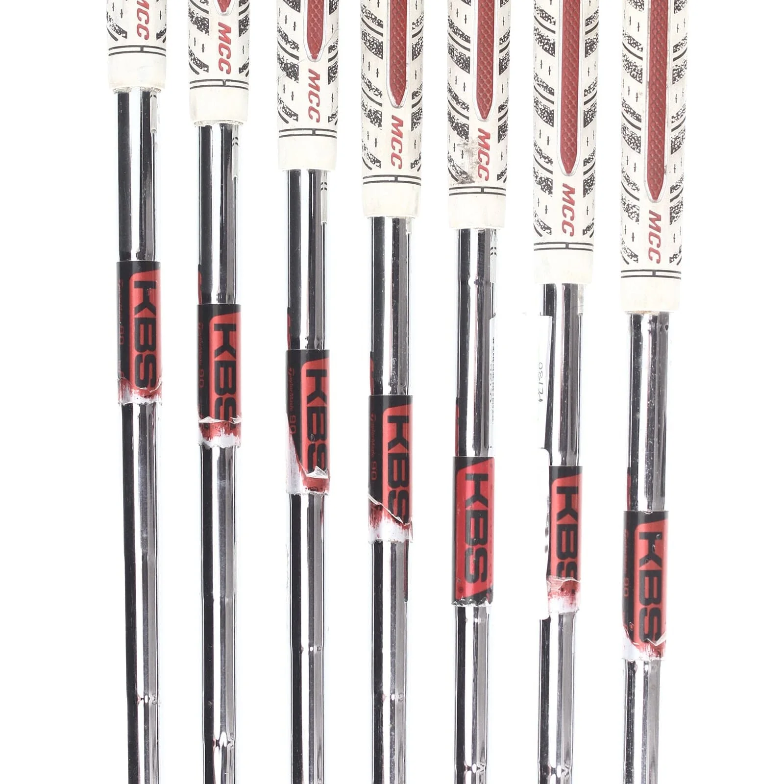 TaylorMade PSI Steel Mens Right Hand Irons 4-PW Stiff - kbs 90 - Image 6