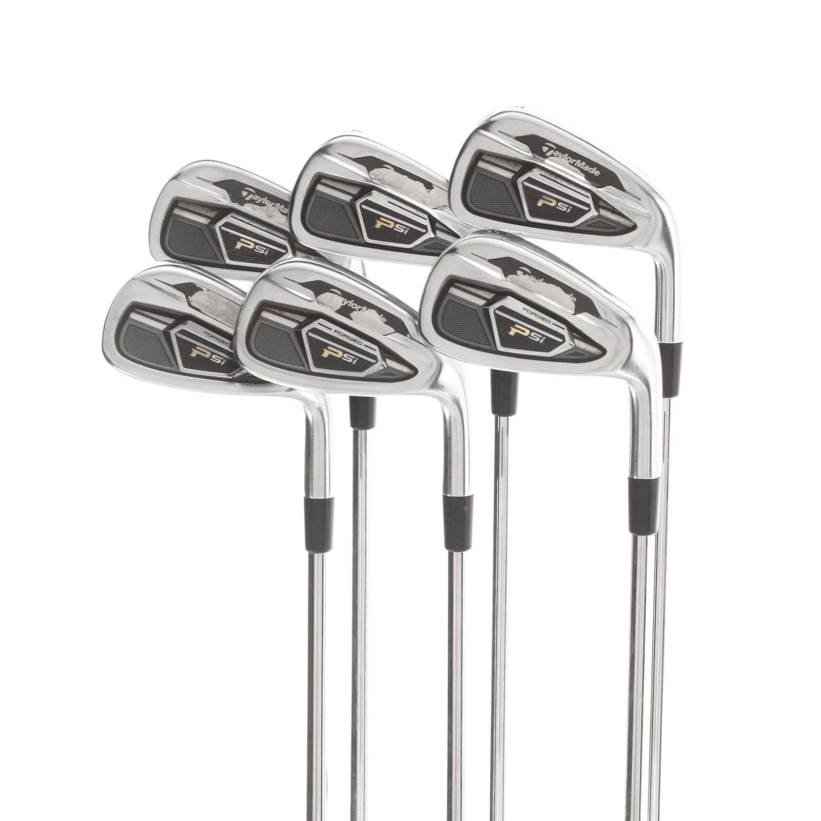 TaylorMade PSi Steel Mens Right Hand Irons 5-PW Regular - KBS Tour C-Taper 105