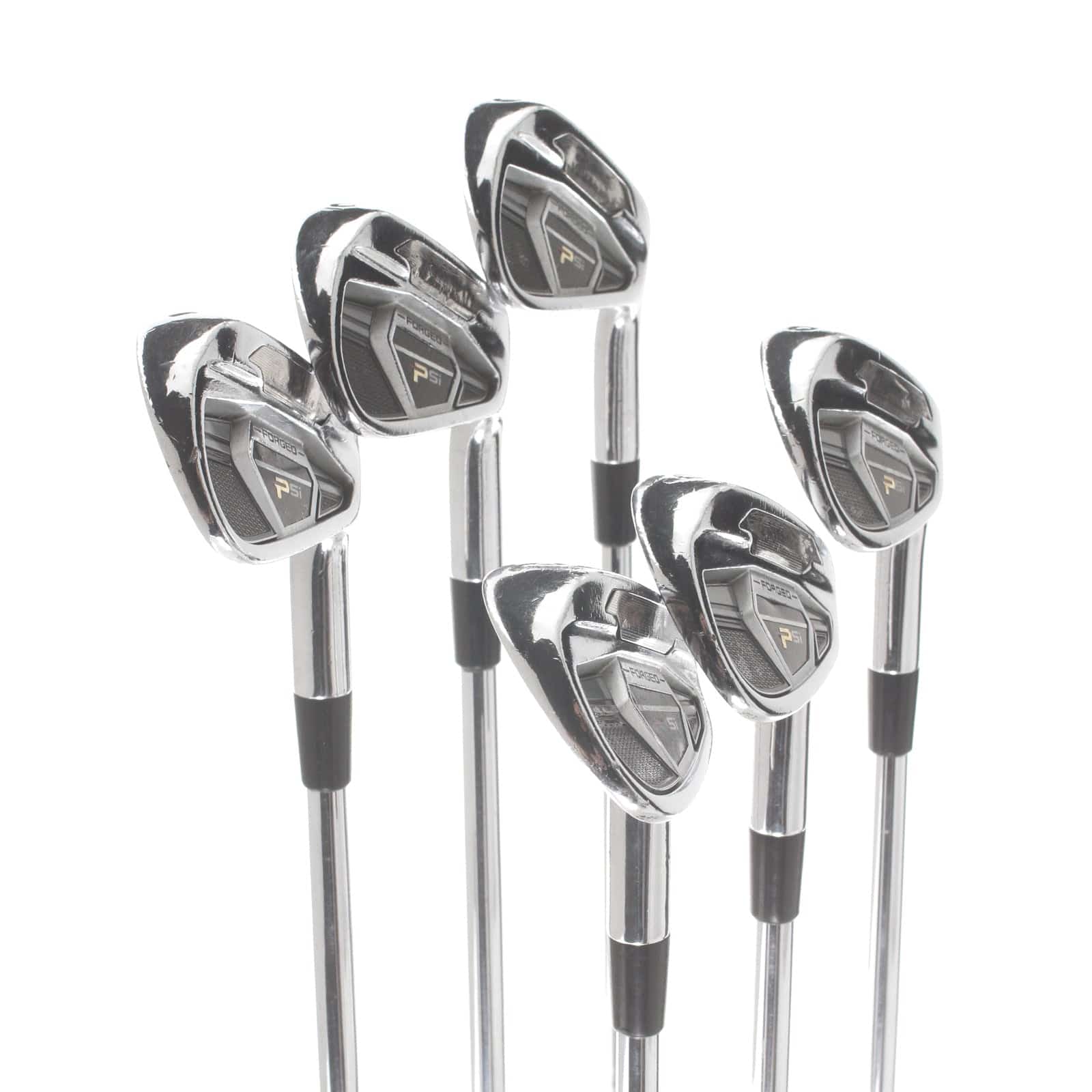 TaylorMade PSi Steel Mens Right Hand Irons 5-PW Stiff - KBS Tour - Image 2