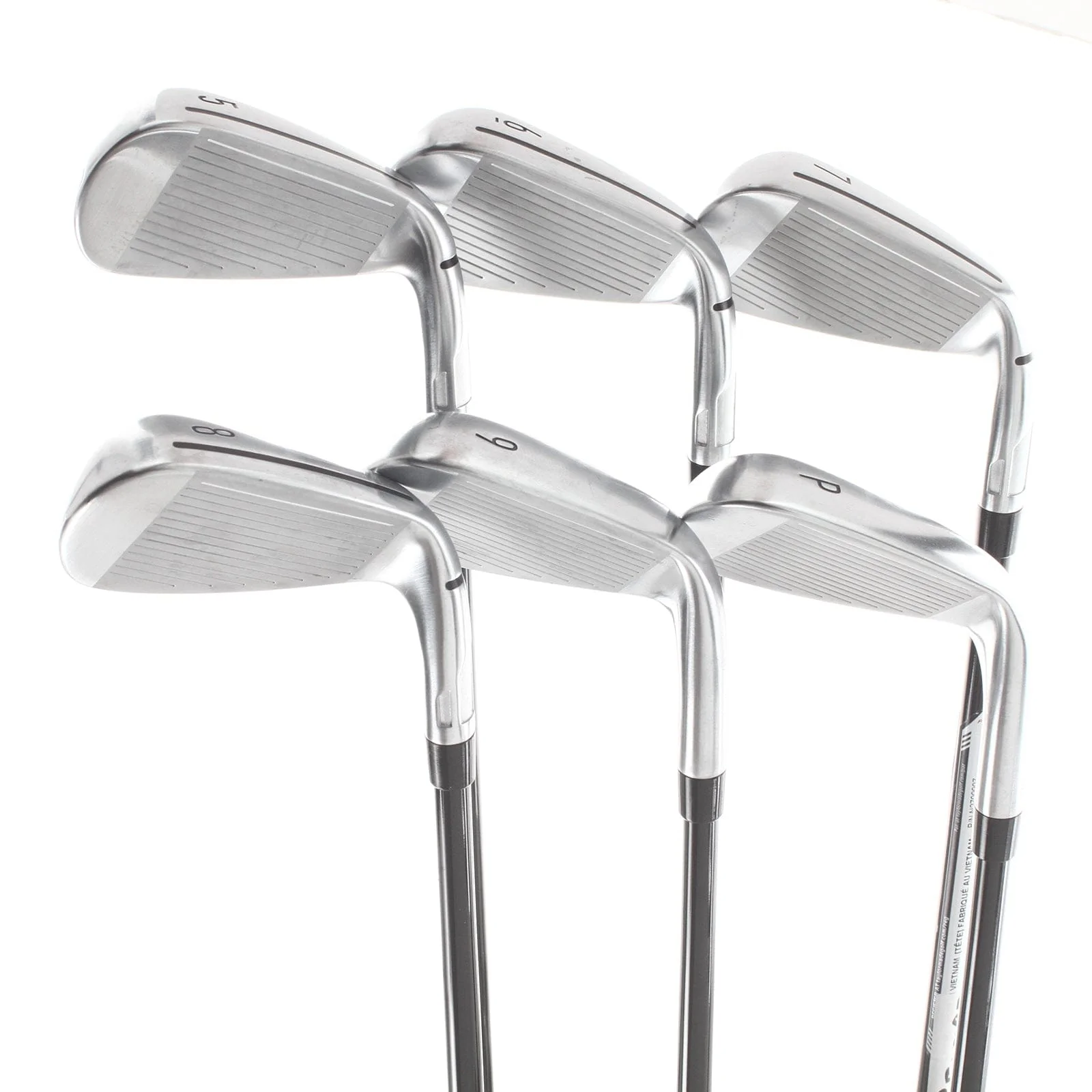 TaylorMade Qi Graphite Mens Left Hand Irons 5-PW Regular - Fujikura Ventus TR Blue 6-R - Image 3