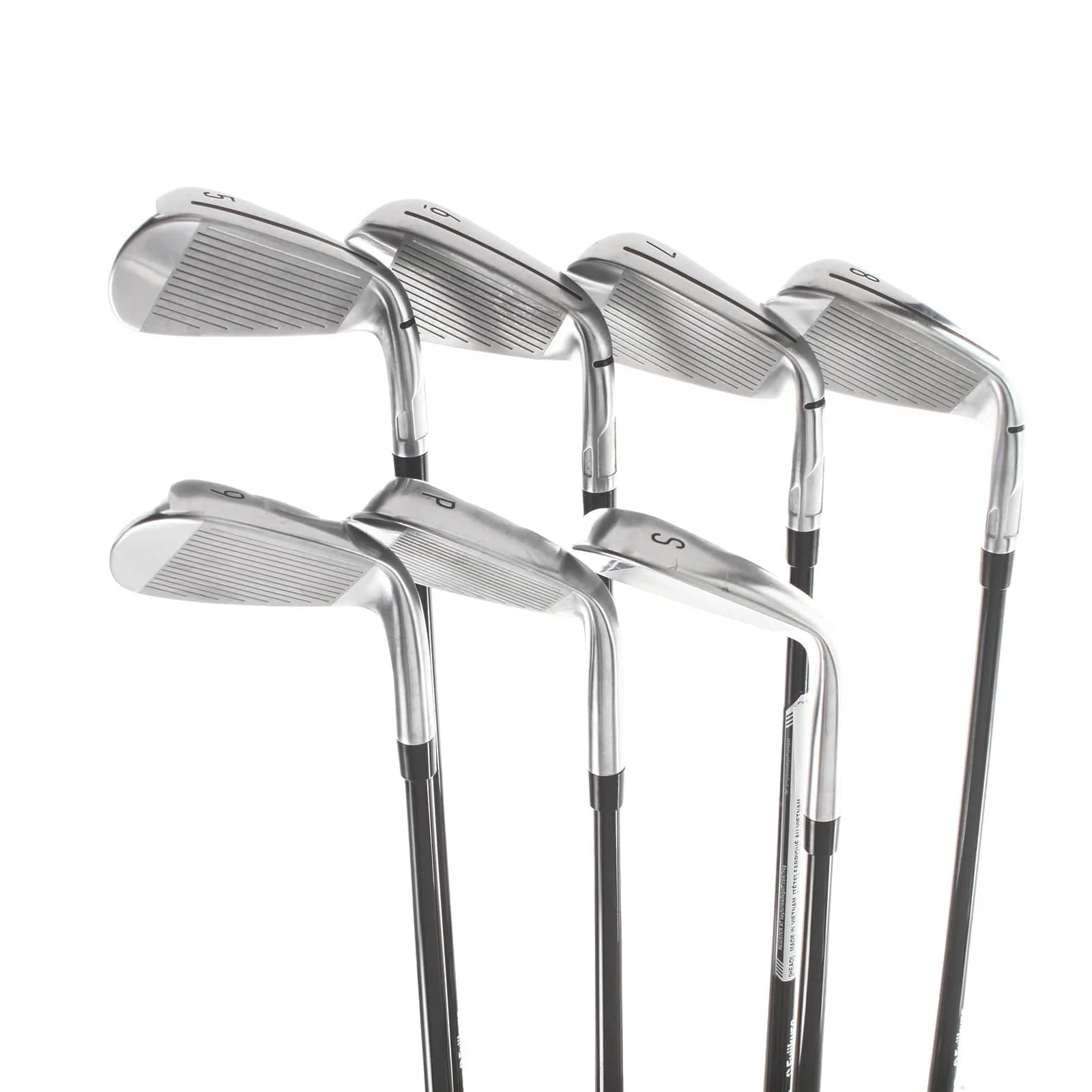 TaylorMade Qi Graphite Mens Left Hand Irons 5-SW Regular - Fujikura Ventus TR 6-R - Image 3