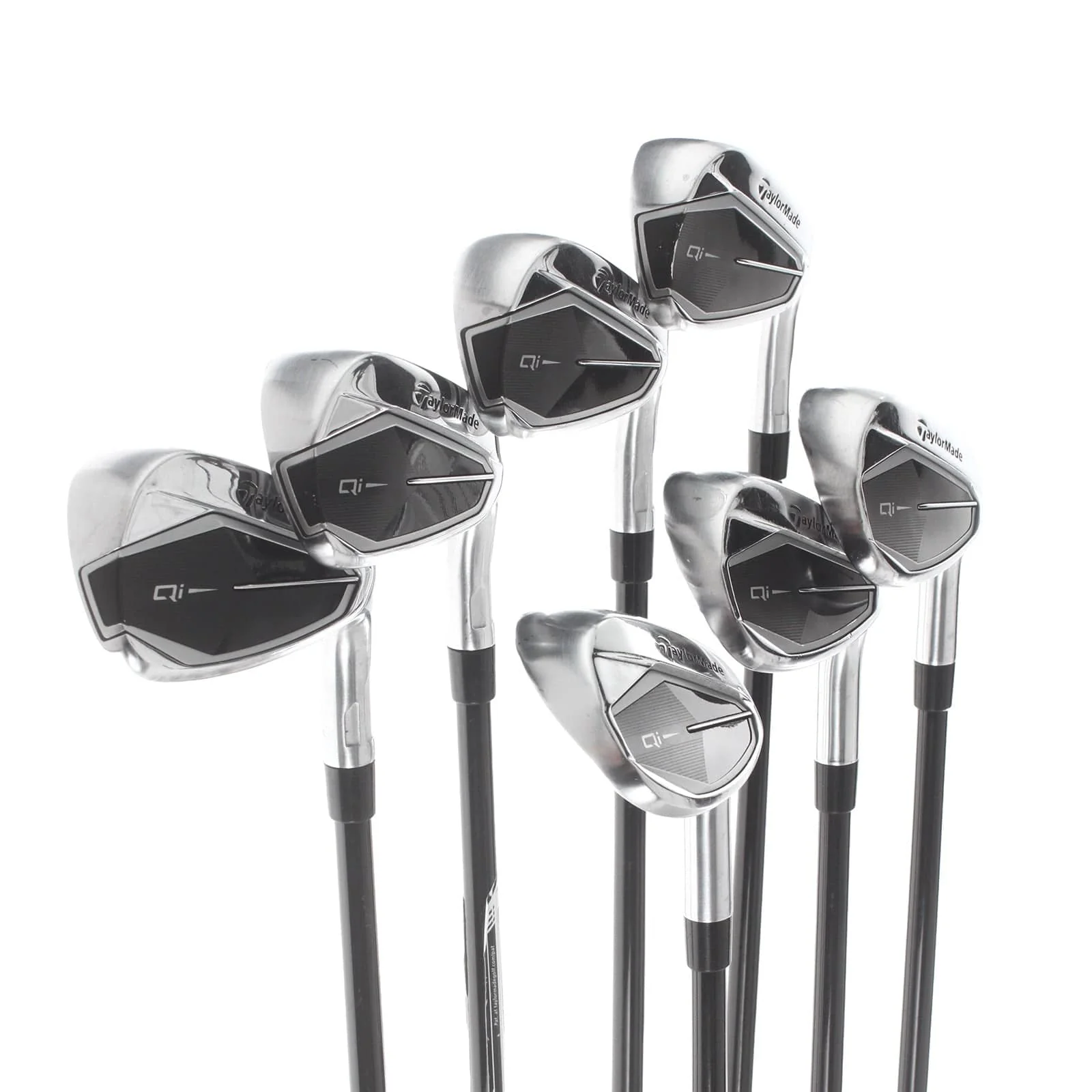 TaylorMade Qi Graphite Mens Right Hand Irons 5-SW Regular - Fujikura Ventus TR Blue 6-R - Image 2