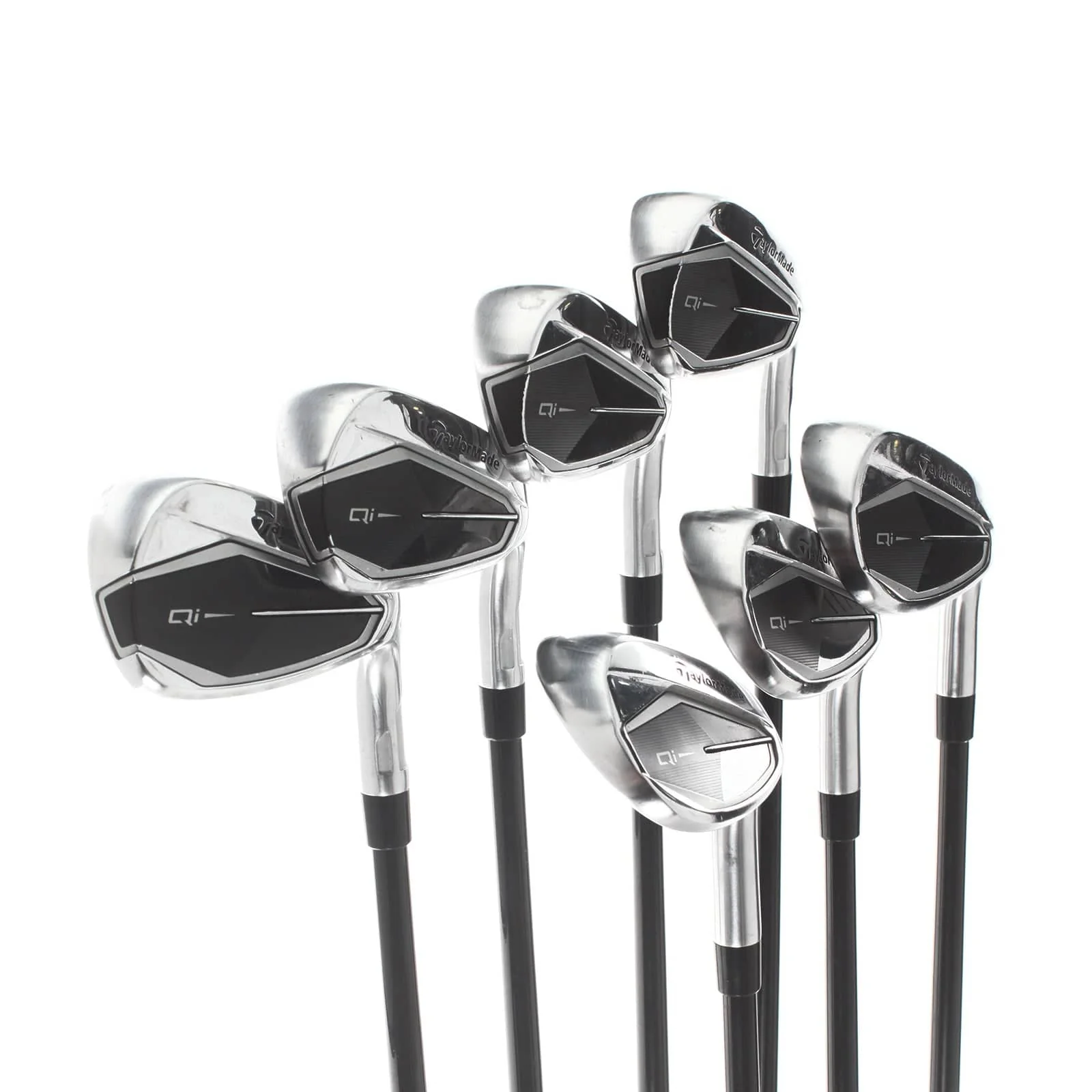 TaylorMade Qi Graphite Mens Right Hand Irons 5-SW Regular - Fujikura Ventus TR Blue 6-R - Image 2