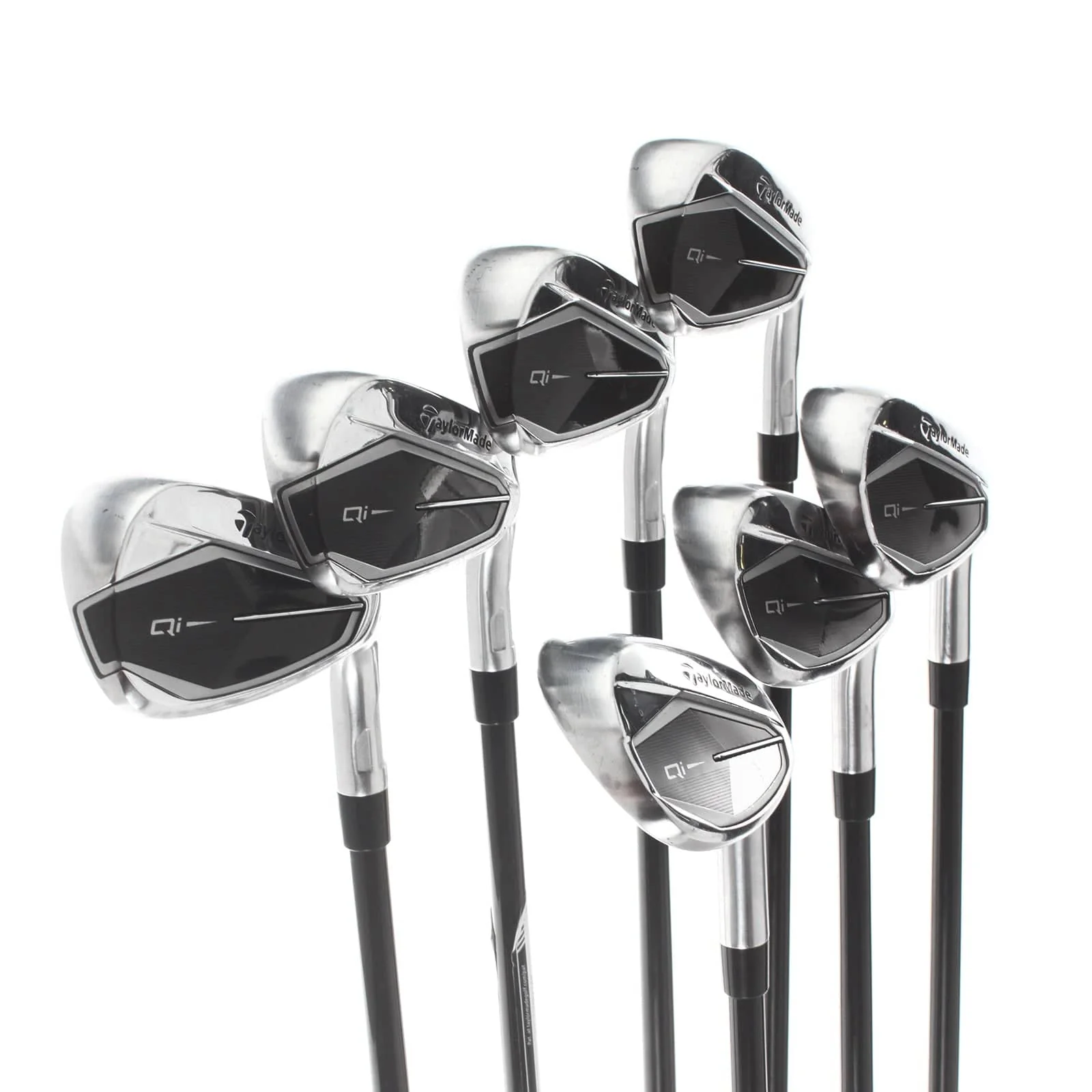 TaylorMade Qi Graphite Mens Right Hand Irons 5-SW Regular - Fujikura Ventus TR Blue 6-R - Image 2