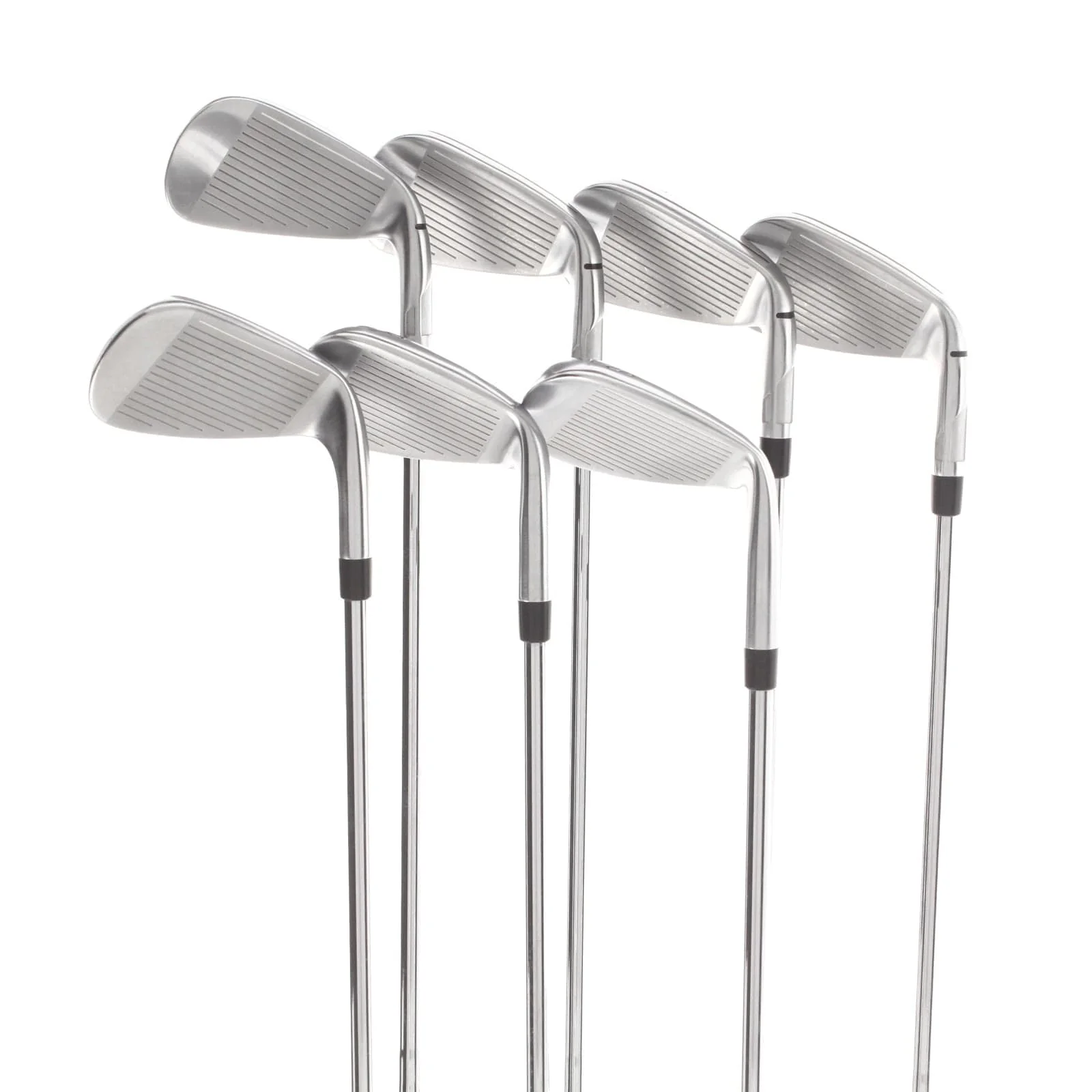 TaylorMade Qi Steel Mens Left Hand Irons 5-SW Regular - KBS Max 85 - Image 4