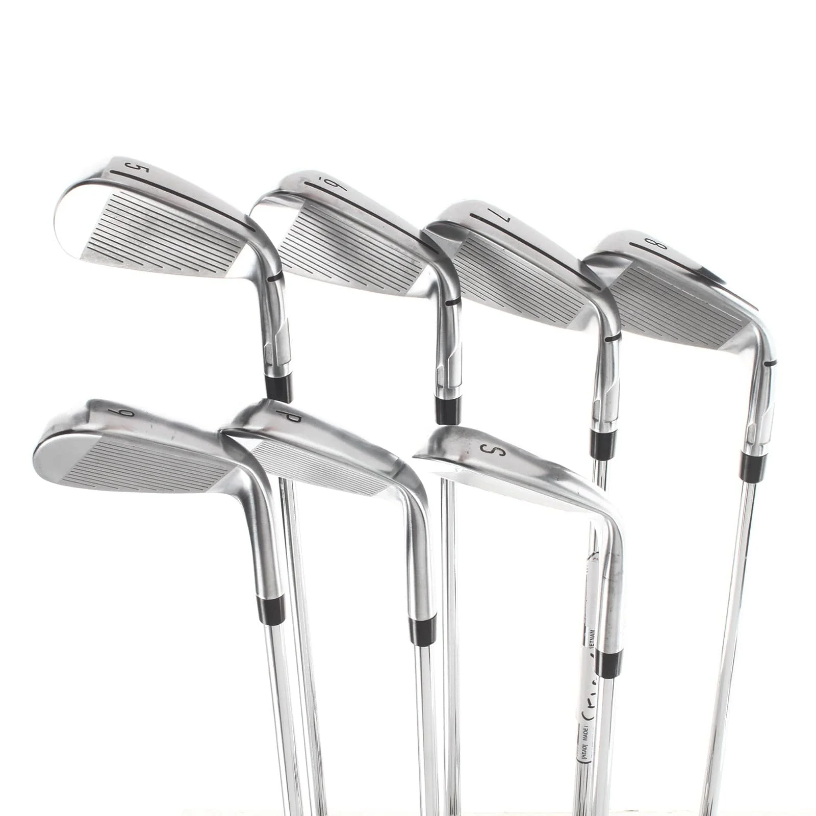 TaylorMade Qi Steel Mens Left Hand Irons 5-SW  Regular - KBS Max MT 85 - Image 3