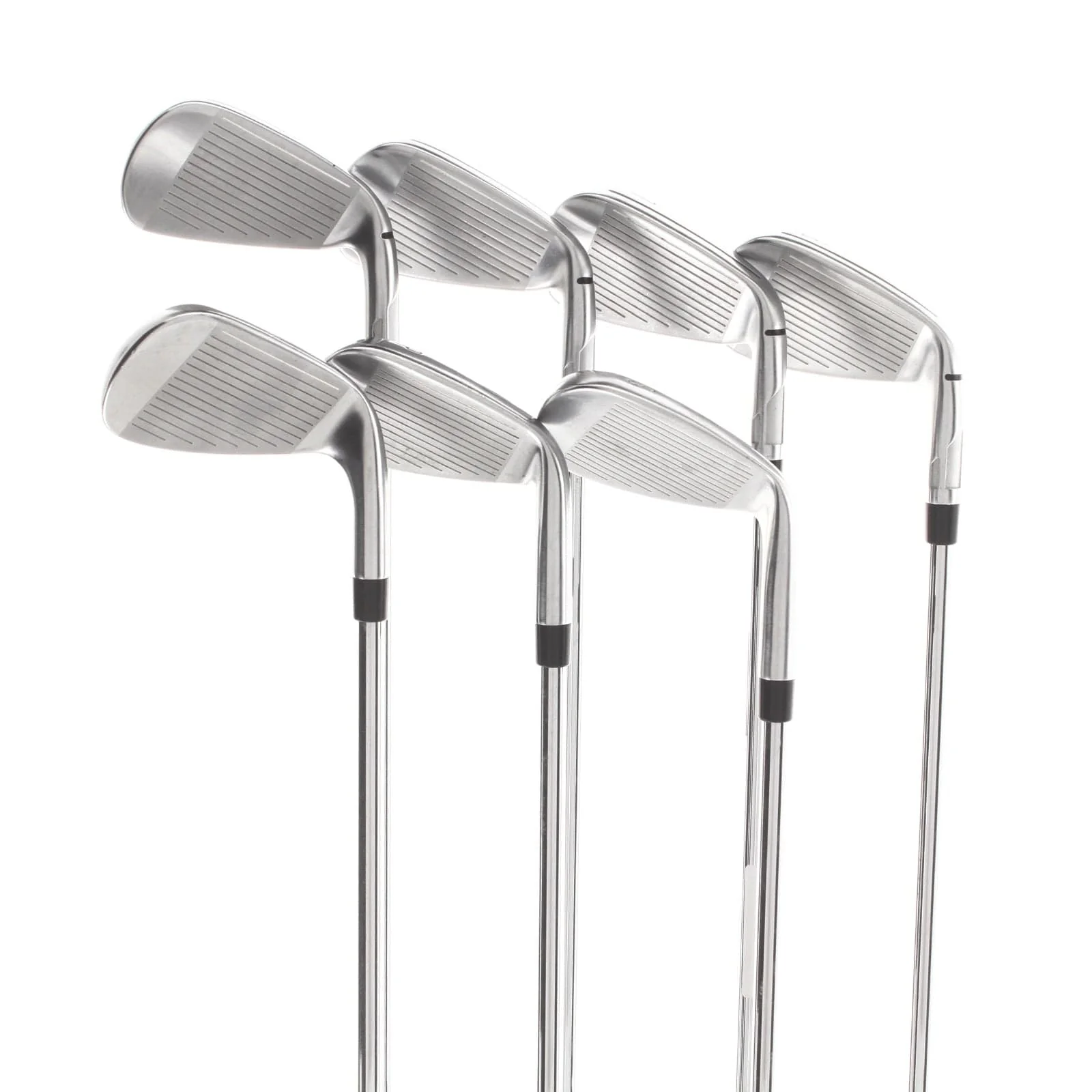 TaylorMade Qi Steel Mens Left Hand Irons 5-SW Regular - KBS Max MT 85 - Image 4