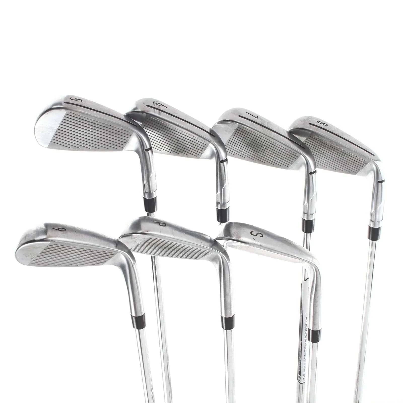 TaylorMade Qi Steel Mens Left Hand Irons 5-SW Regular - KBS Max MT 85 - Image 3