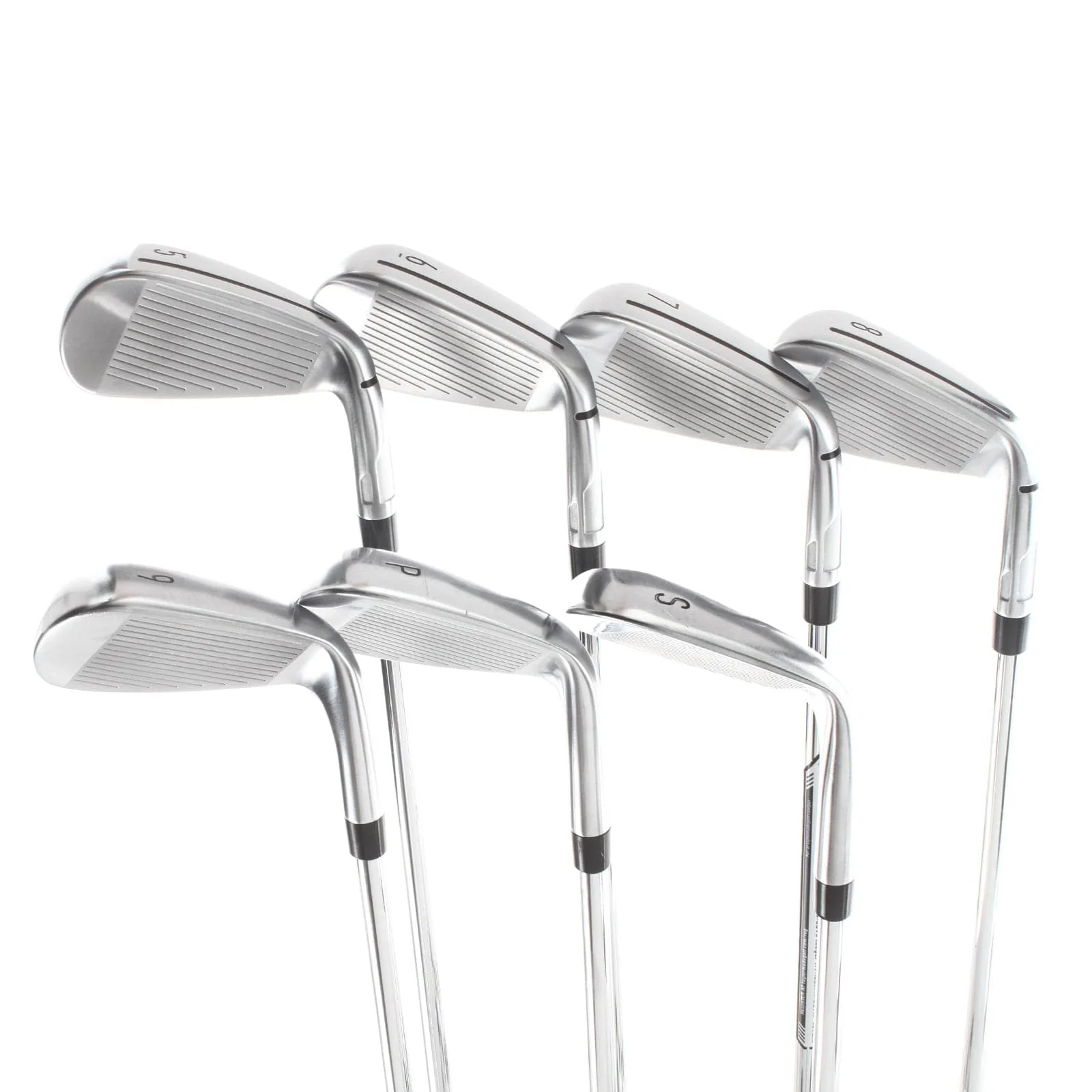TaylorMade Qi Steel Mens Left Hand Irons 5-SW Regular - KBS Max MT 85 - Image 3