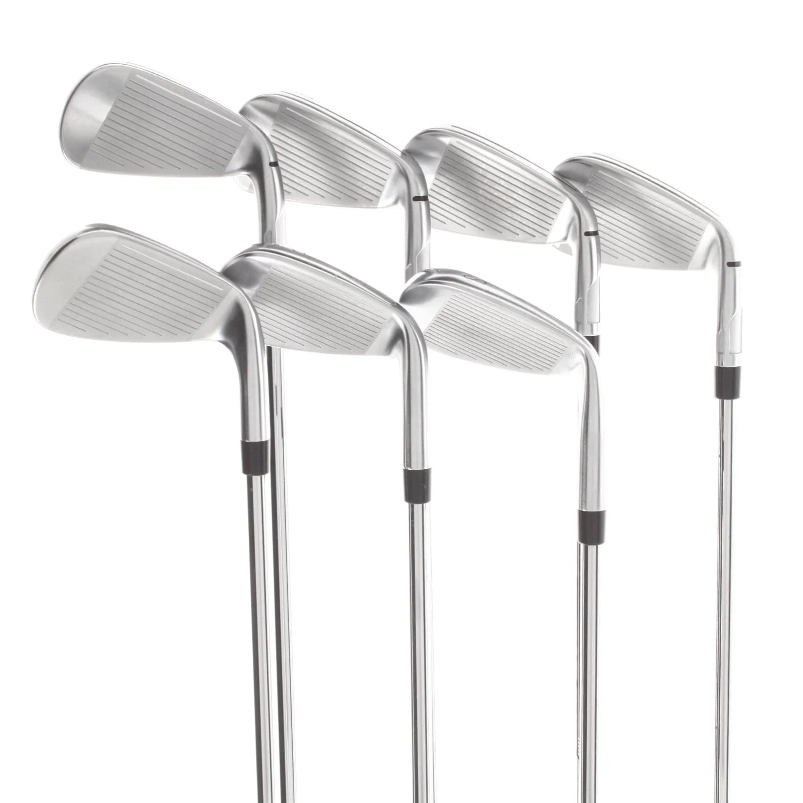 TaylorMade Qi Steel Mens Left Hand Irons 5-SW Regular - KBS Max MT 85 - Image 4