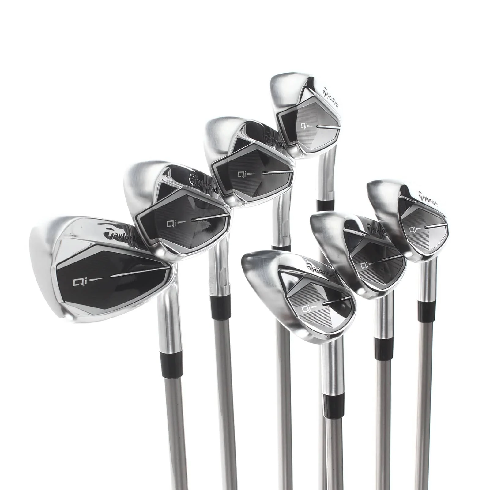 TaylorMade Qi Graphite Mens Right Hand Irons 6-SW+AW Regular - Fujikura Speeder NX 50-R - Image 2