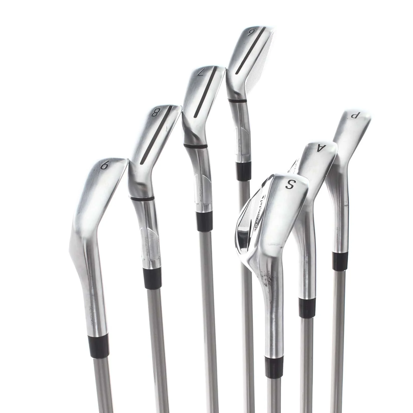 TaylorMade Qi Graphite Mens Right Hand Irons 6-SW+AW Regular - Fujikura Speeder NX 50-R - Image 3