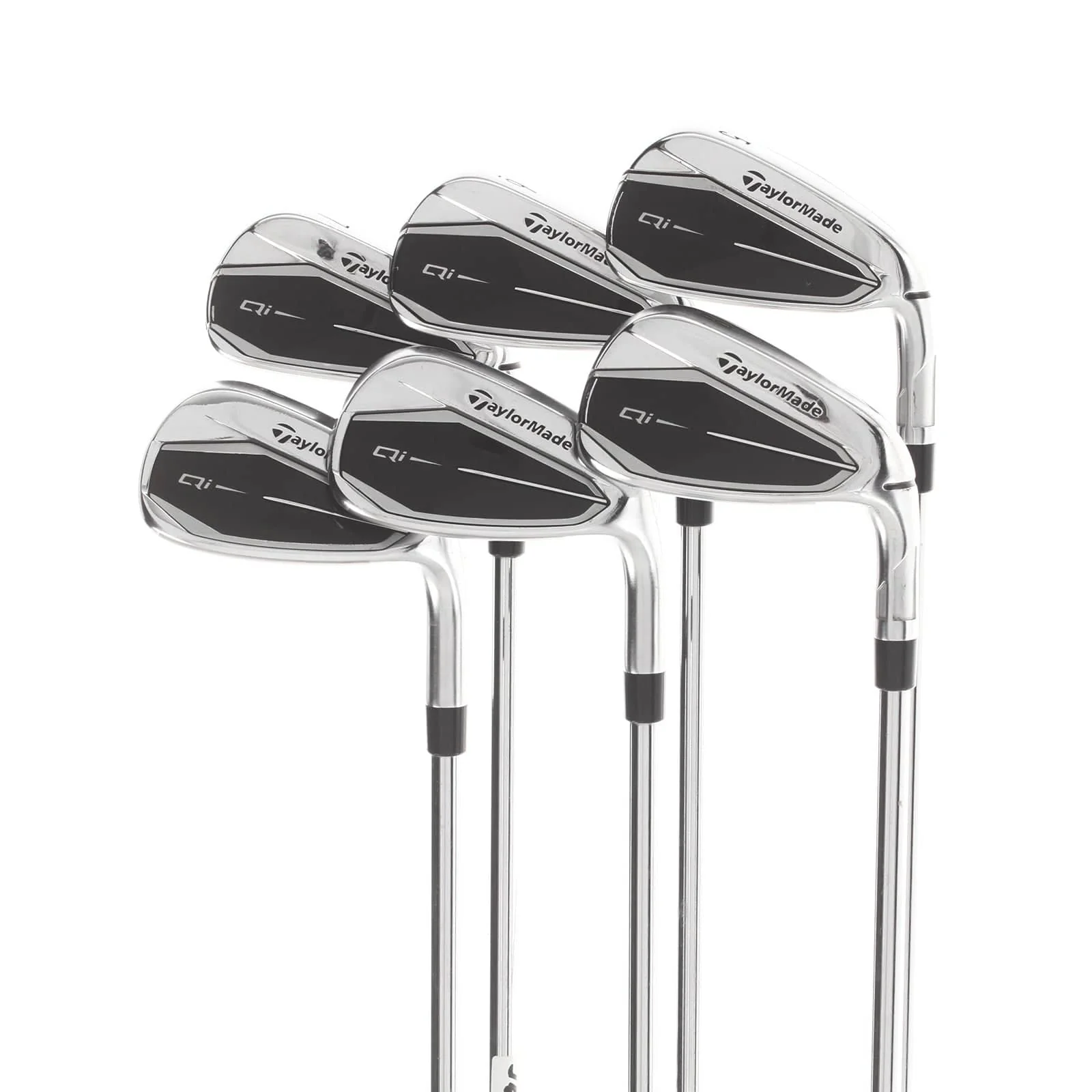 TaylorMade Qi Steel Mens Right Hand Irons 5-PW Regular - KBS Max MT 85