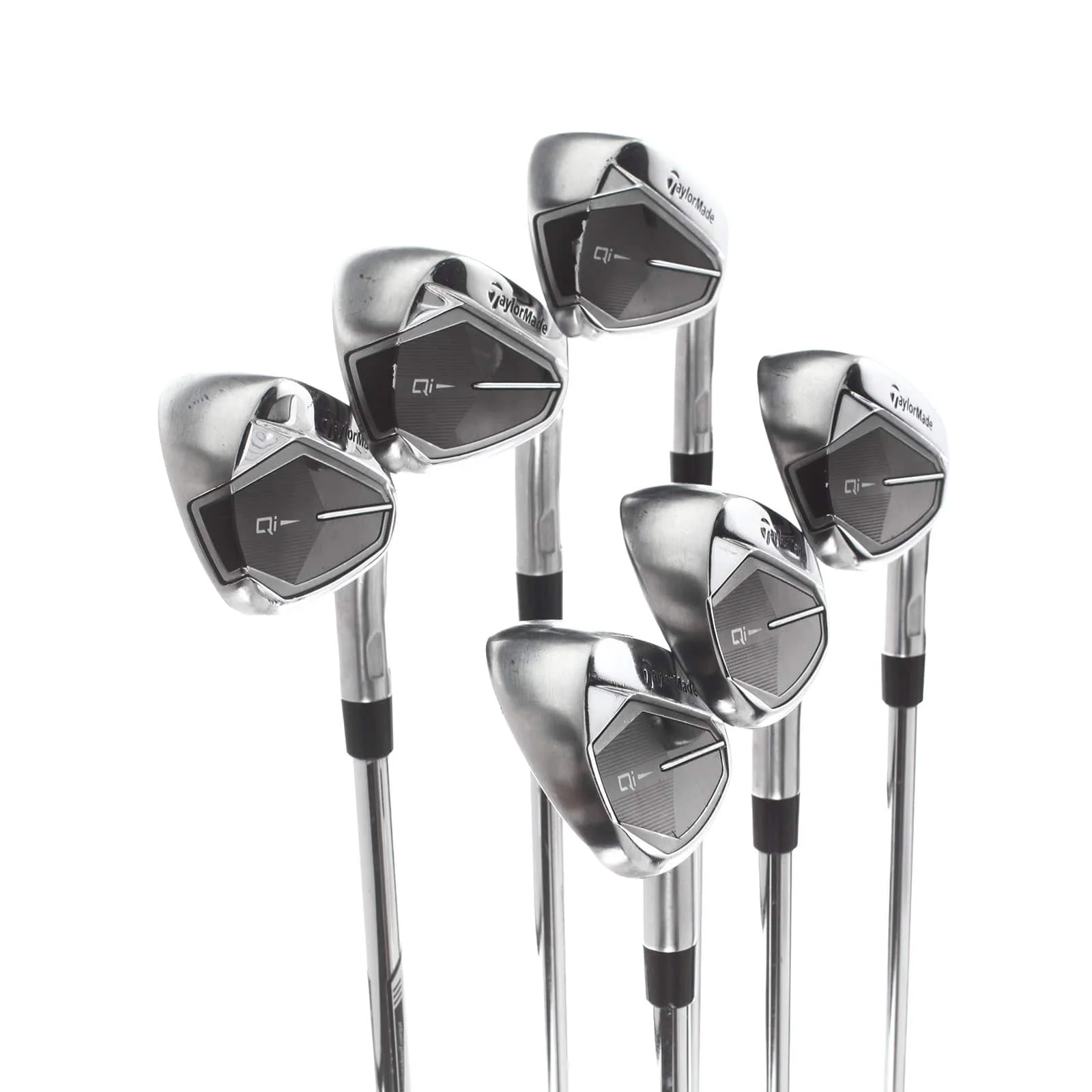 TaylorMade Qi Steel Mens Right Hand Irons 5-PW Regular - KBS Max MT 85 - Image 2
