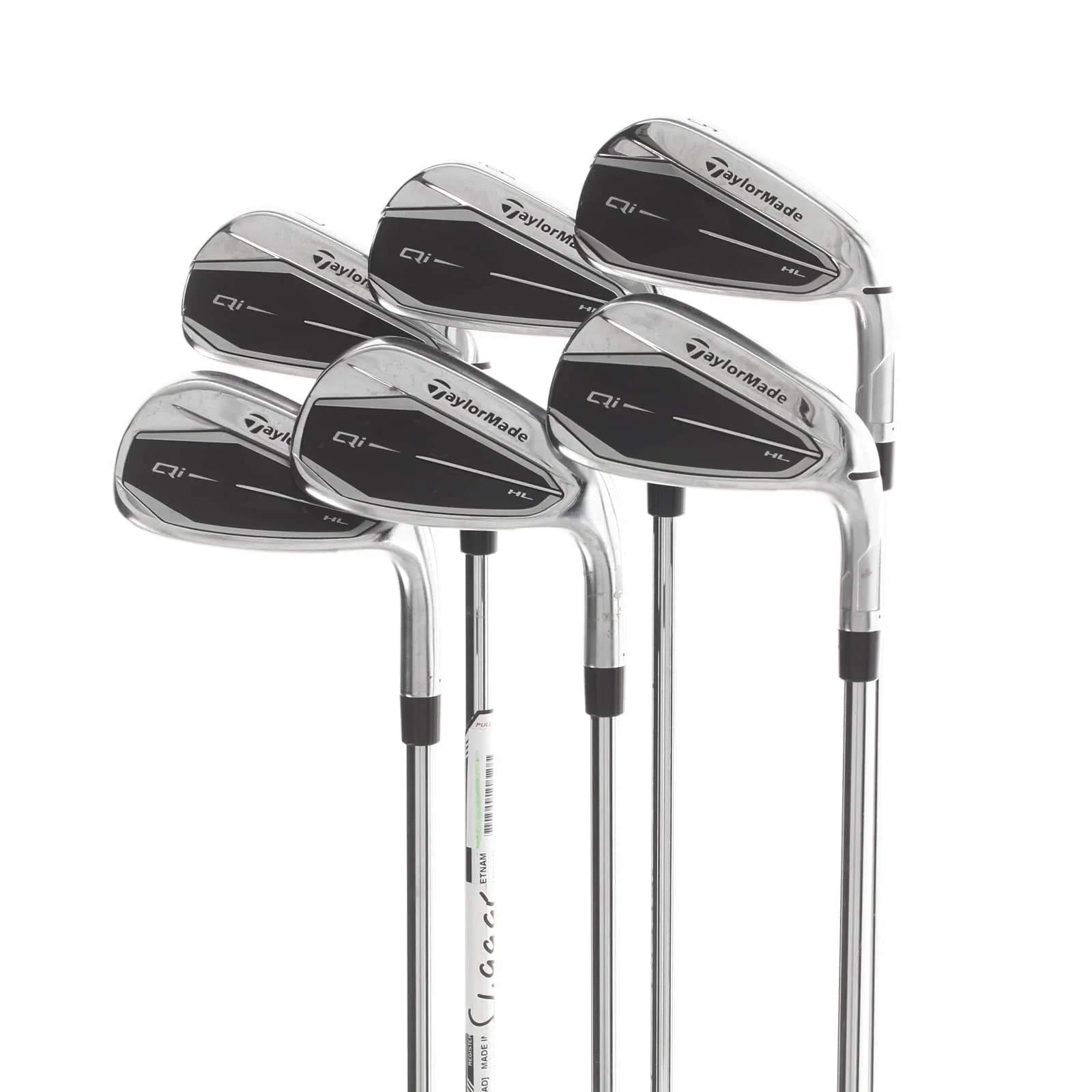 TaylorMade Qi Steel Mens Right Hand Irons 5-PW Regular - KBS Max MT Lite