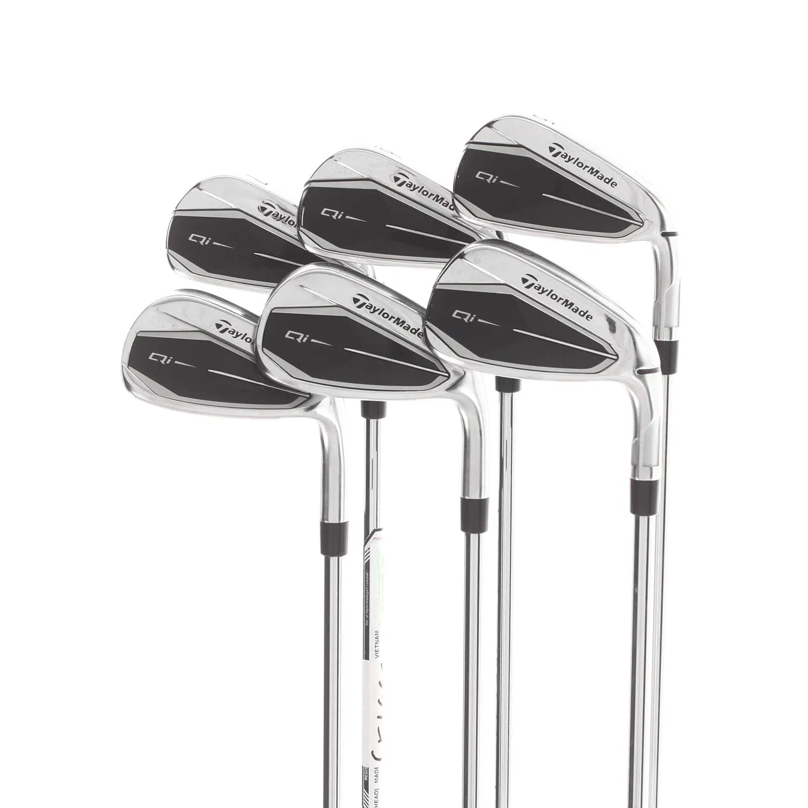 TaylorMade Qi Steel Mens Right Hand Irons 5-PW Stiff - KBS Max MT 85