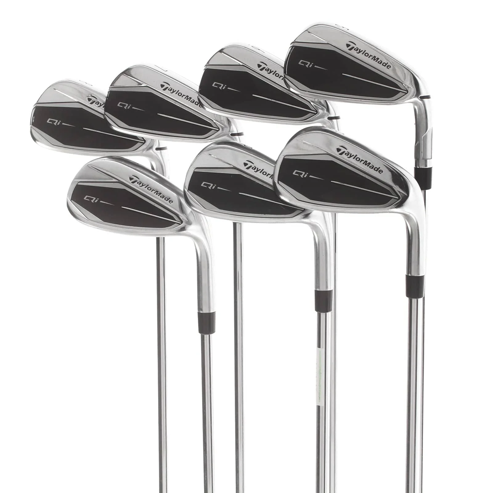 TaylorMade Qi Steel Mens Right Hand Irons 5-SW Regular - KBS Max 85