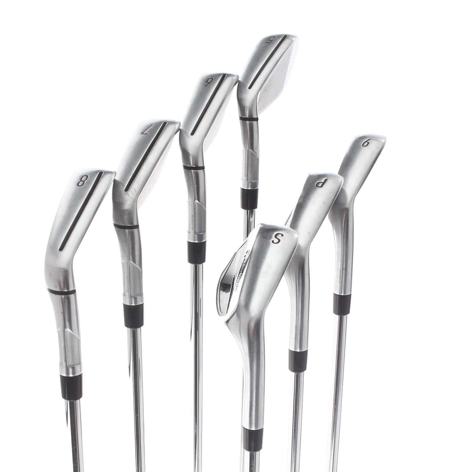 TaylorMade Qi Steel Mens Right Hand Irons 5-SW Regular - KBS Max 85 - Image 3