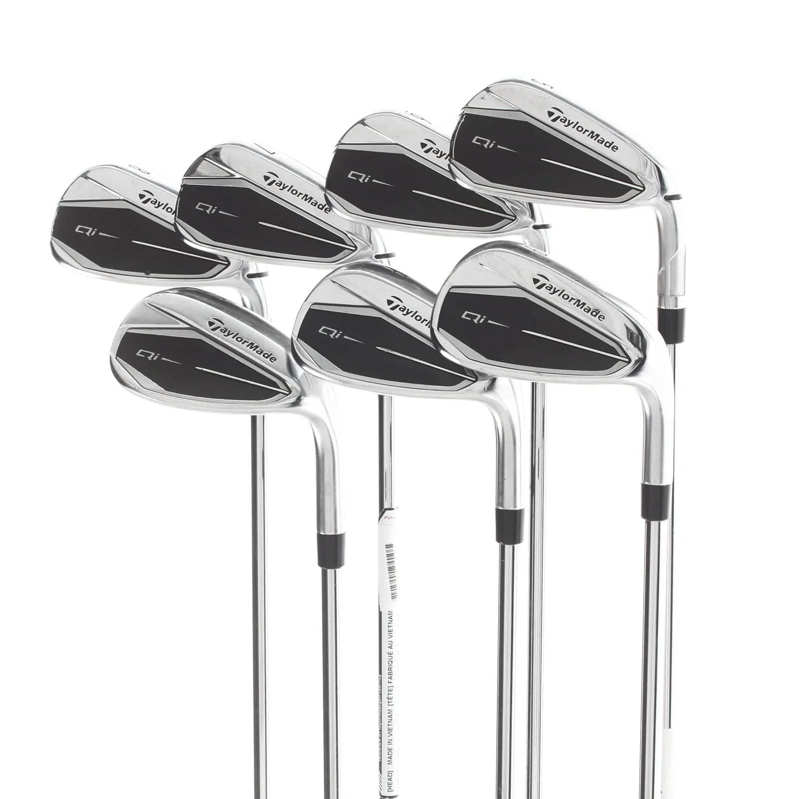 TaylorMade Qi Steel Mens Right Hand Irons 5-SW  Regular - KBS Max 85