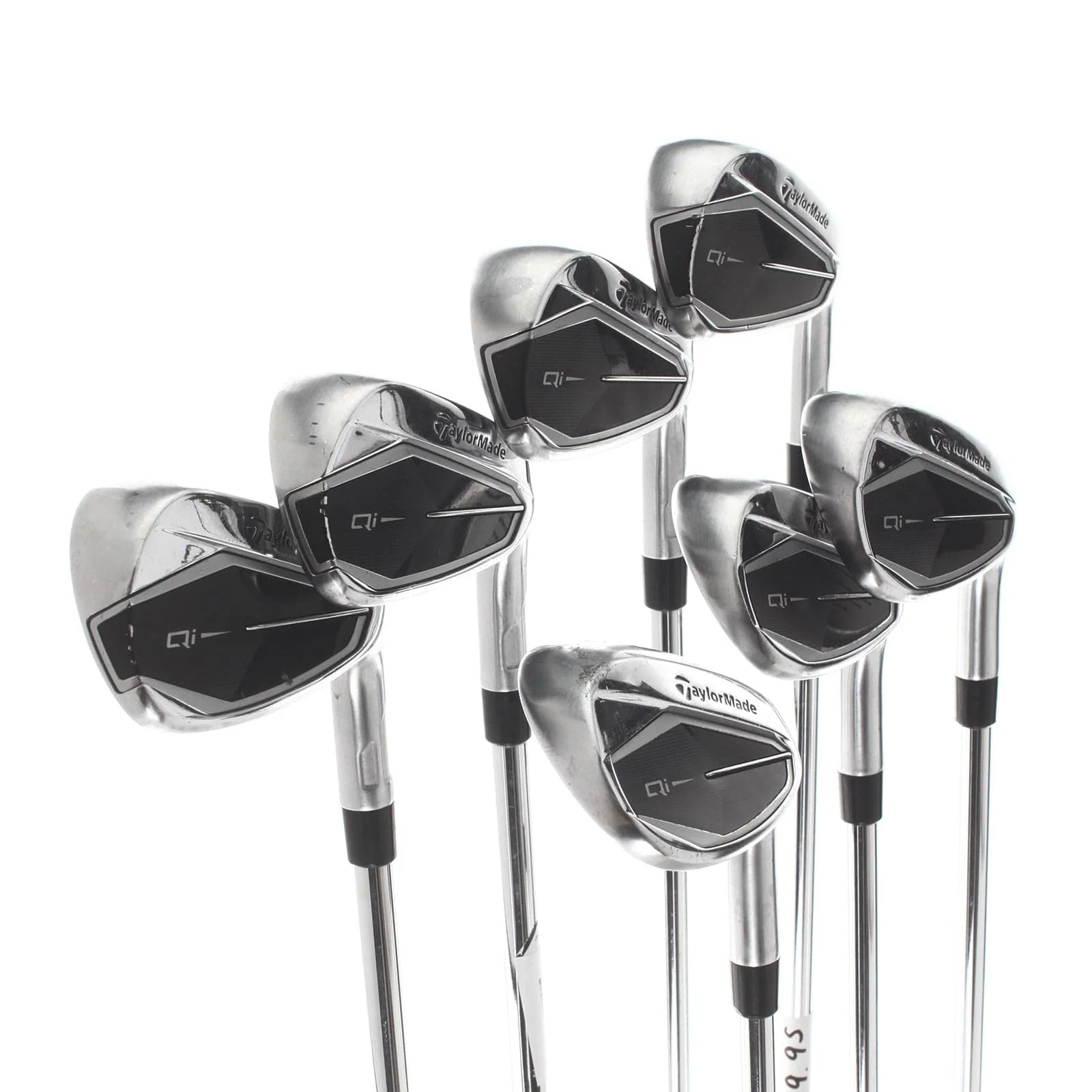 TaylorMade Qi Steel Mens Right Hand Irons 5-SW  Regular - KBS Max 85 - Image 2