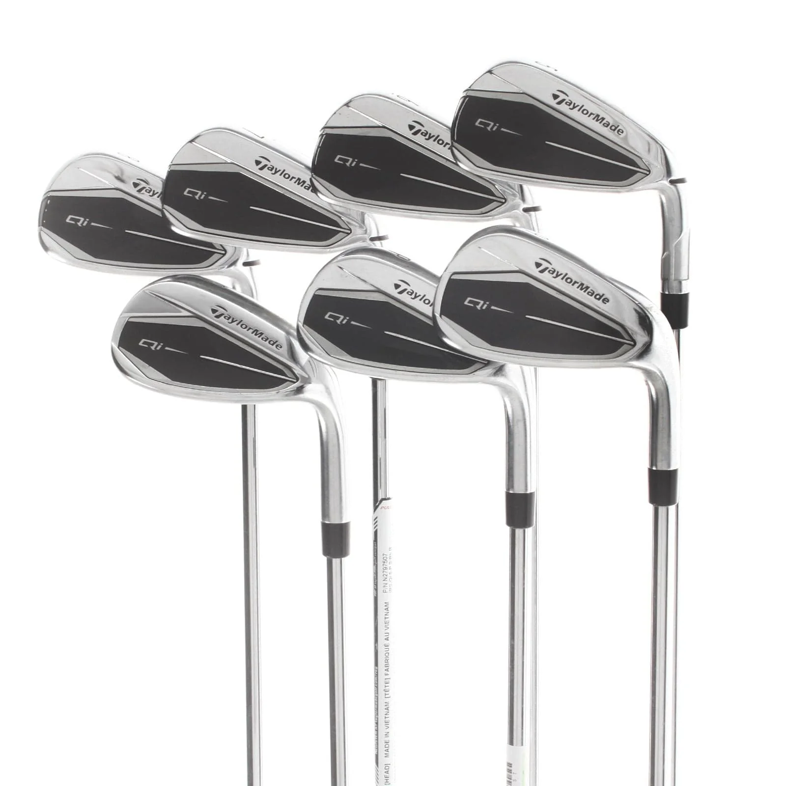 TaylorMade Qi Steel Mens Right Hand Irons 5-SW  Regular - KBS Max 85