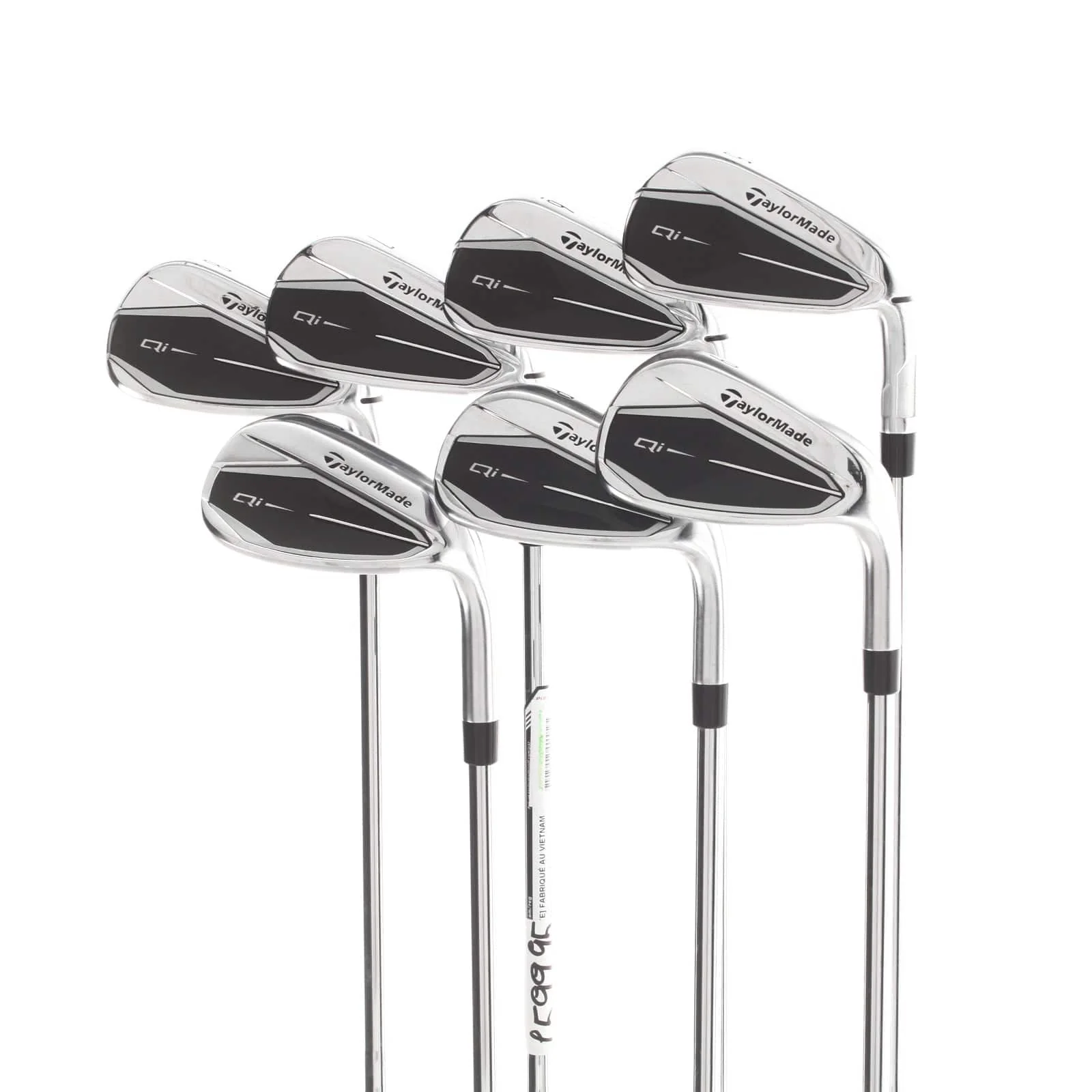 TaylorMade Qi Steel Mens Right Hand Irons 5-SW  Regular - KBS Max