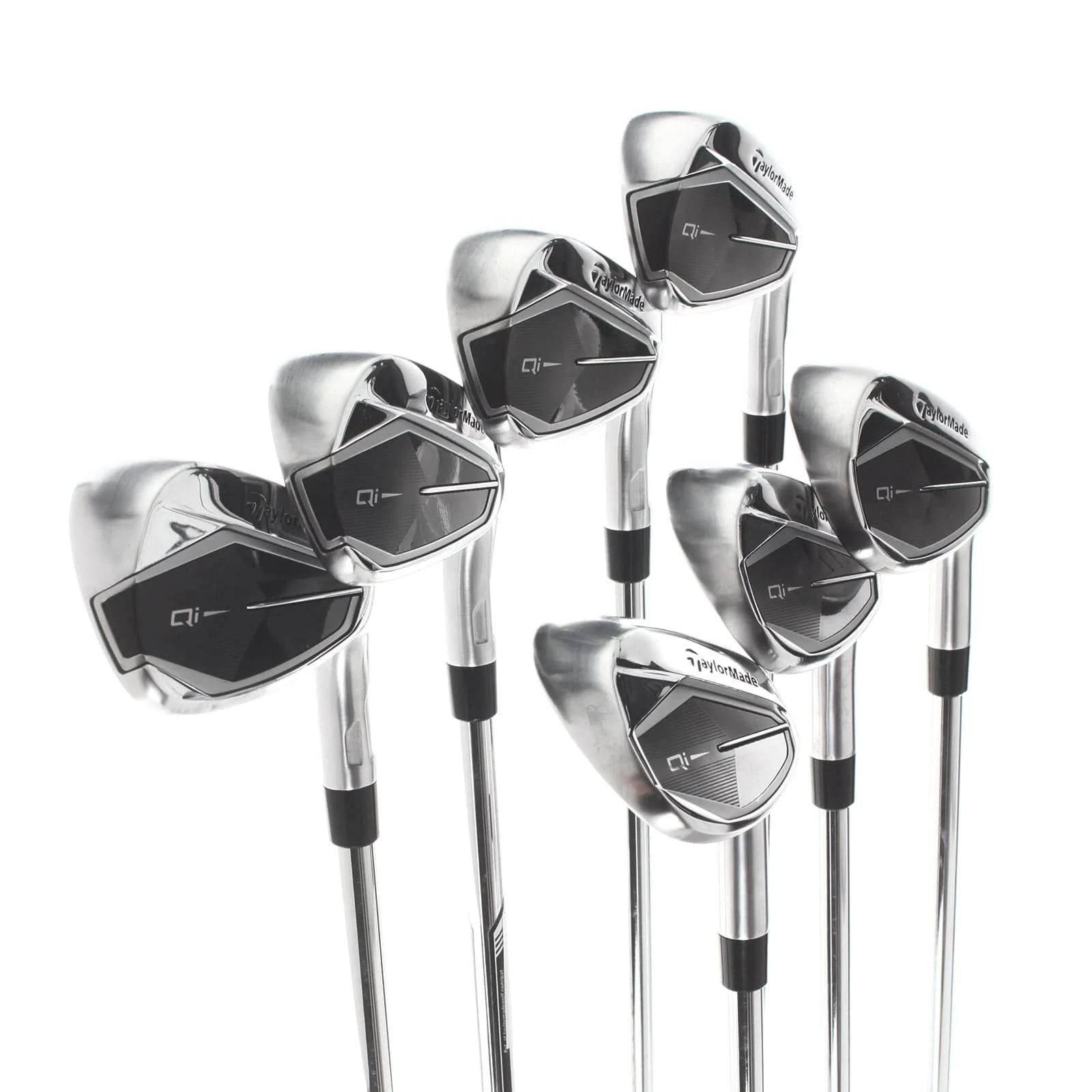 TaylorMade Qi Steel Mens Right Hand Irons 5-SW  Regular - KBS Max - Image 2
