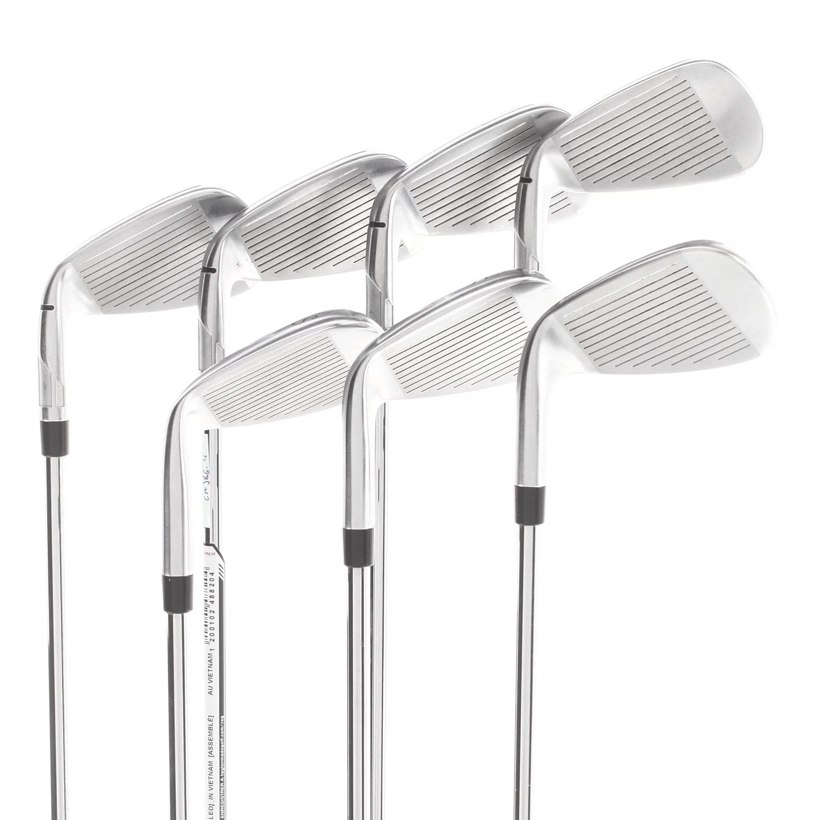 TaylorMade Qi Steel Mens Right Hand Irons 5-SW Regular - KBS Max MT 85 - Image 4