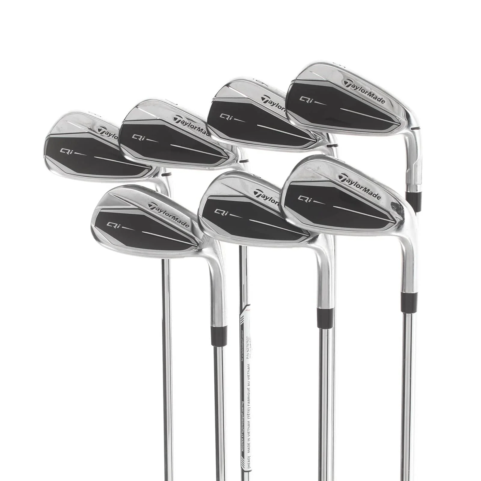 TaylorMade Qi Steel Mens Right Hand Irons 5-SW Regular - KBS Max MT 85