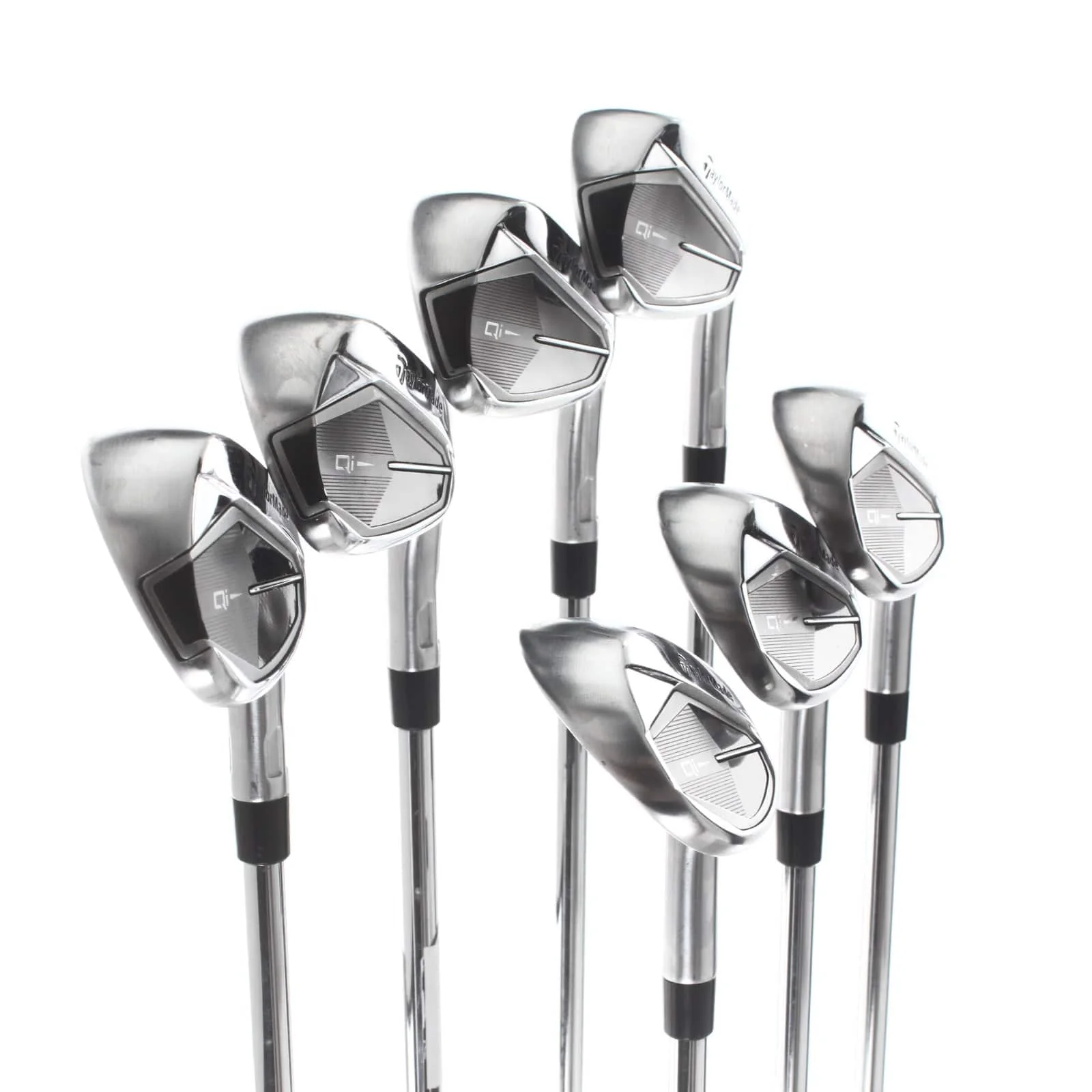 TaylorMade Qi Steel Mens Right Hand Irons 5-SW Regular - KBS Max MT 85 - Image 2