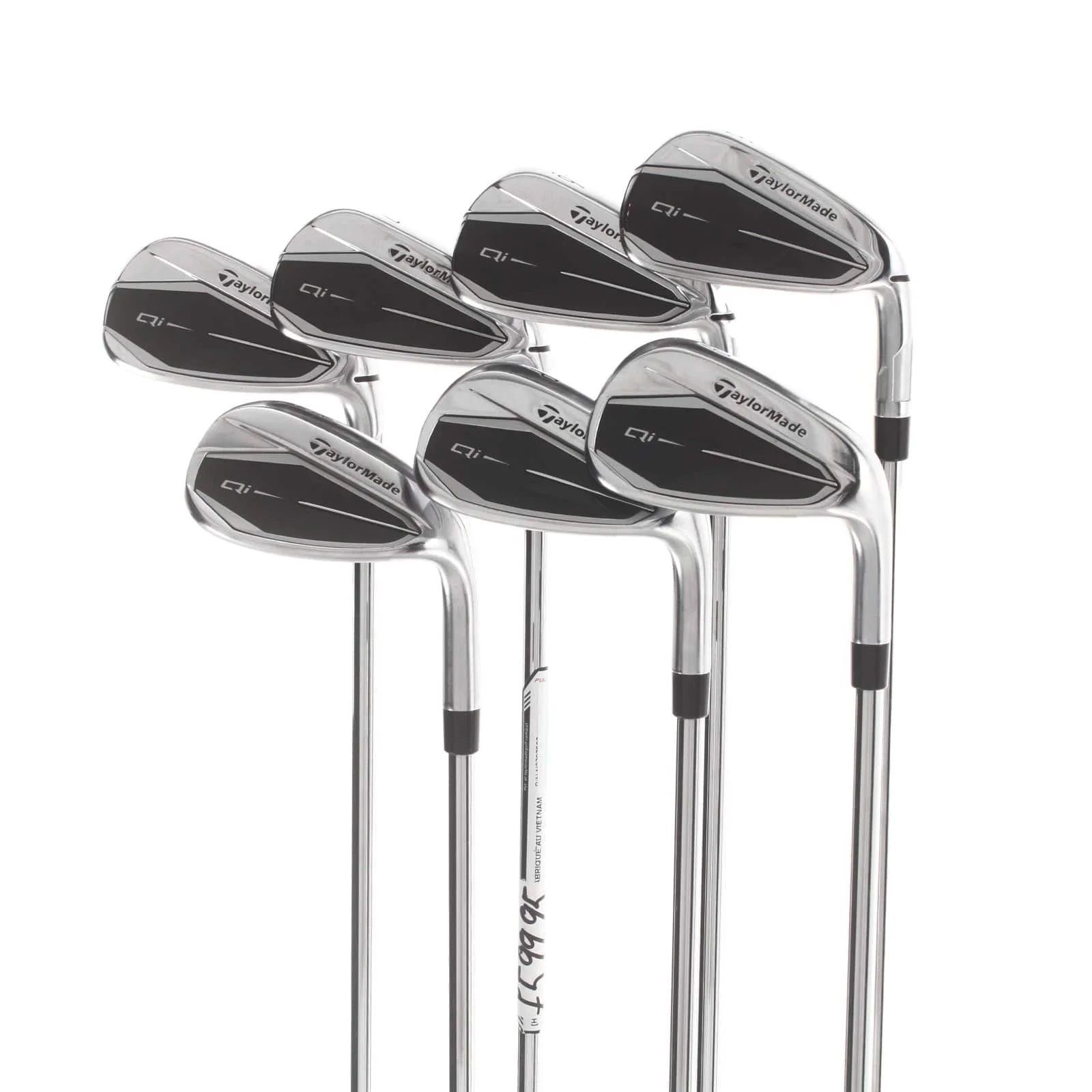 TaylorMade Qi Steel Mens Right Hand Irons 5-SW Regular - KBS Max MT 85