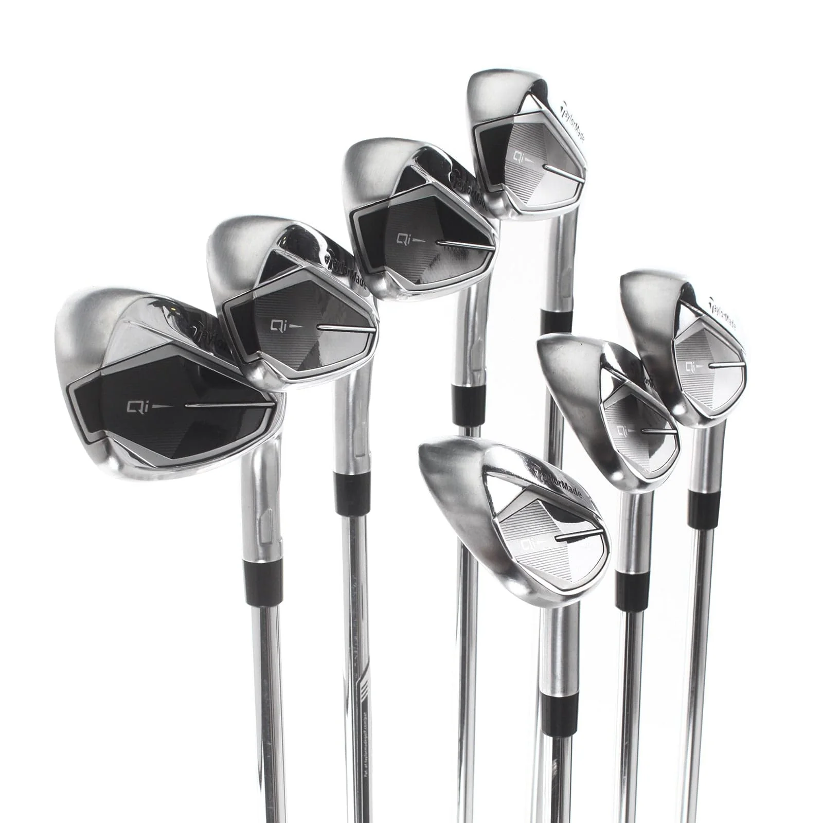TaylorMade Qi Steel Mens Right Hand Irons 5-SW Regular - KBS Max MT 85 - Image 2