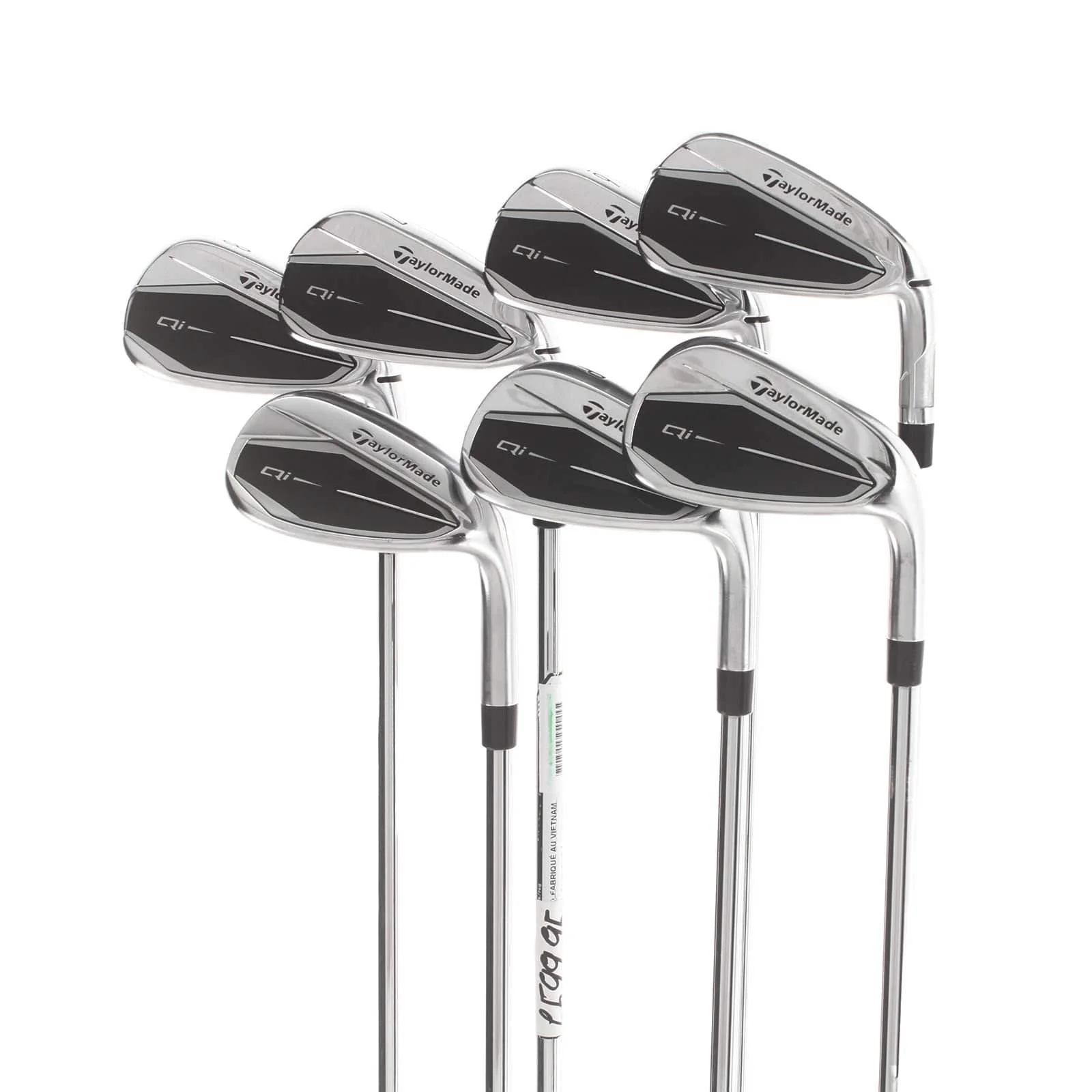 TaylorMade Qi Steel Mens Right Hand Irons 5-SW Regular - KBS Max MT 85