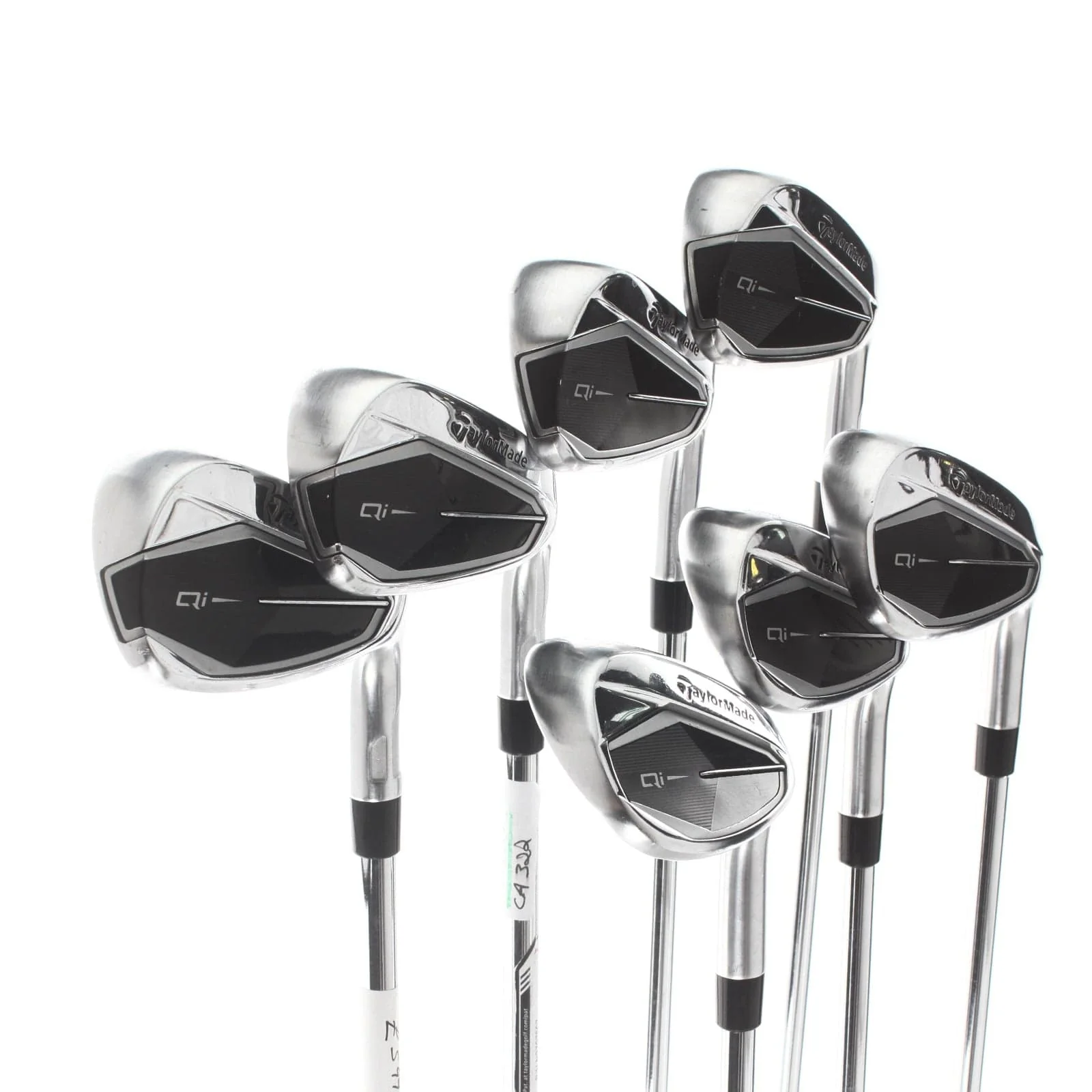 TaylorMade Qi Steel Mens Right Hand Irons 5-SW Regular - KBS Max MT 85 - Image 2