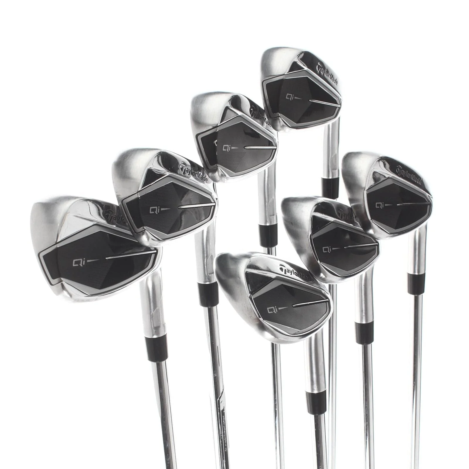 TaylorMade Qi Steel Mens Right Hand Irons 5-SW Regular - KBS Max MT 85 - Image 2