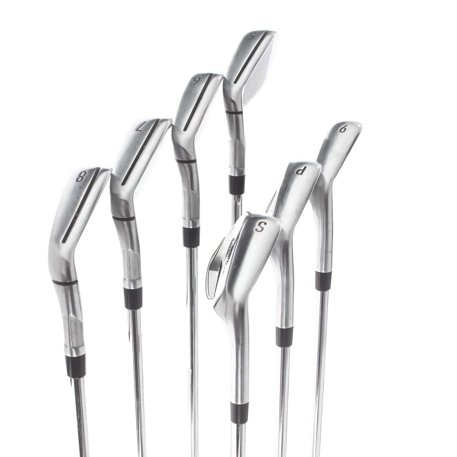 TaylorMade Qi Steel Mens Right Hand Irons 5-SW Stiff - KBS Max 85 - Image 3