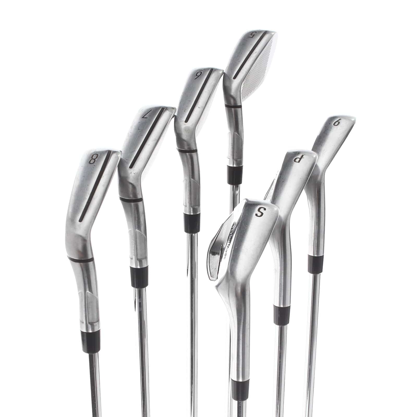 TaylorMade Qi Steel Mens Right Hand Irons 5-SW Stiff - KBS Max 85 - Image 3
