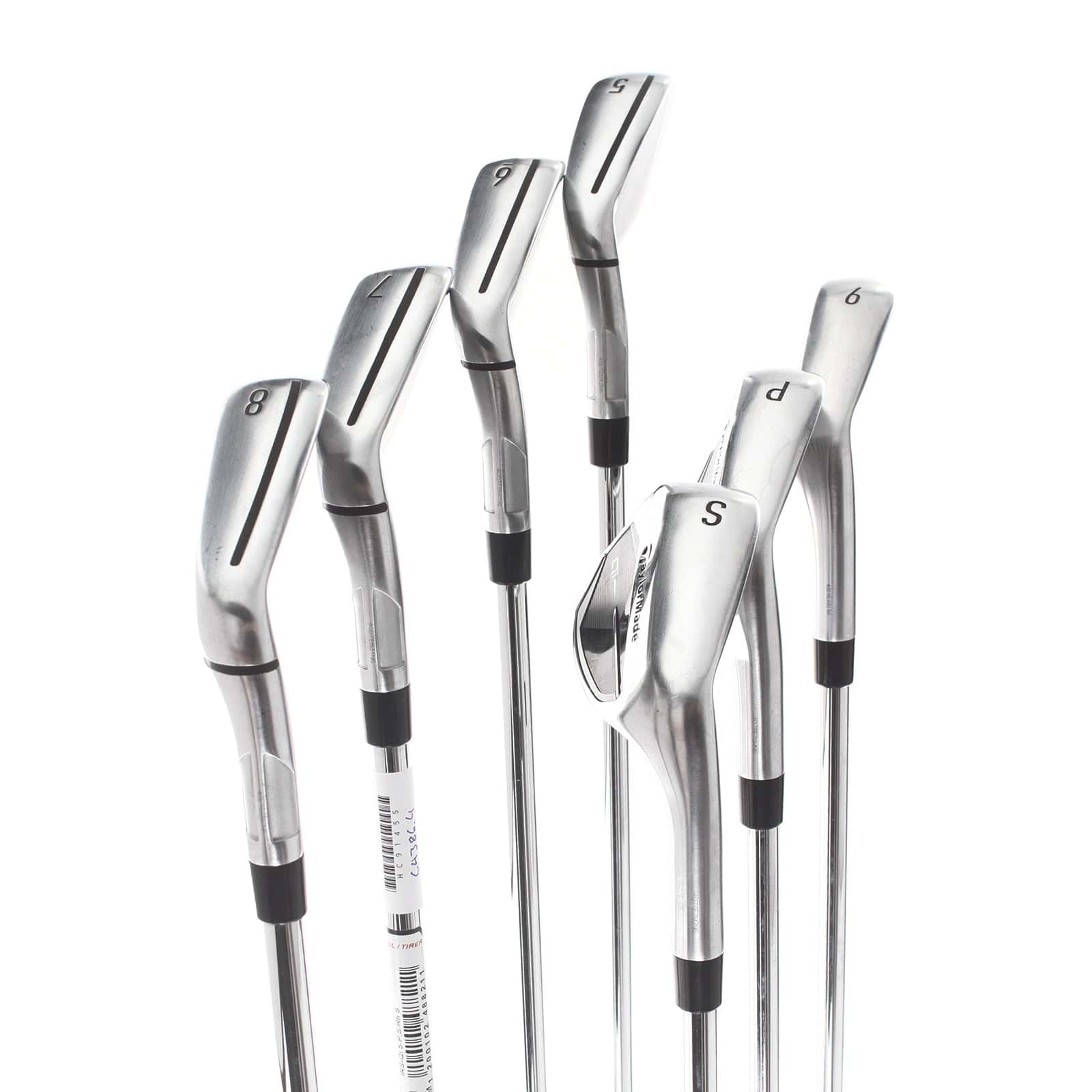 TaylorMade Qi Steel Mens Right Hand Irons 5-SW Stiff - KBS Max MT 85 - Image 3
