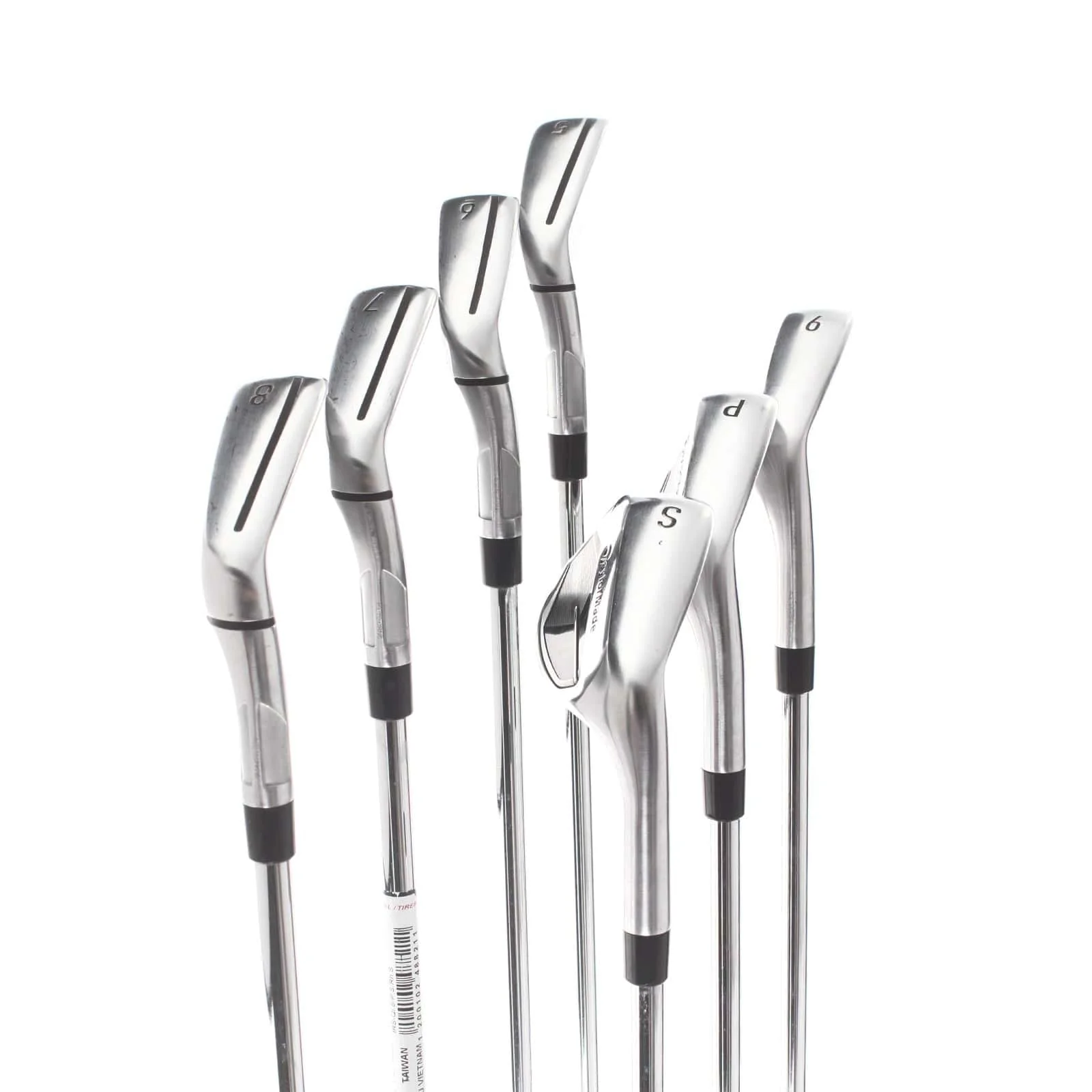 TaylorMade Qi Steel Mens Right Hand Irons 5-SW Stiff - KBS Max MT 85 - Image 3