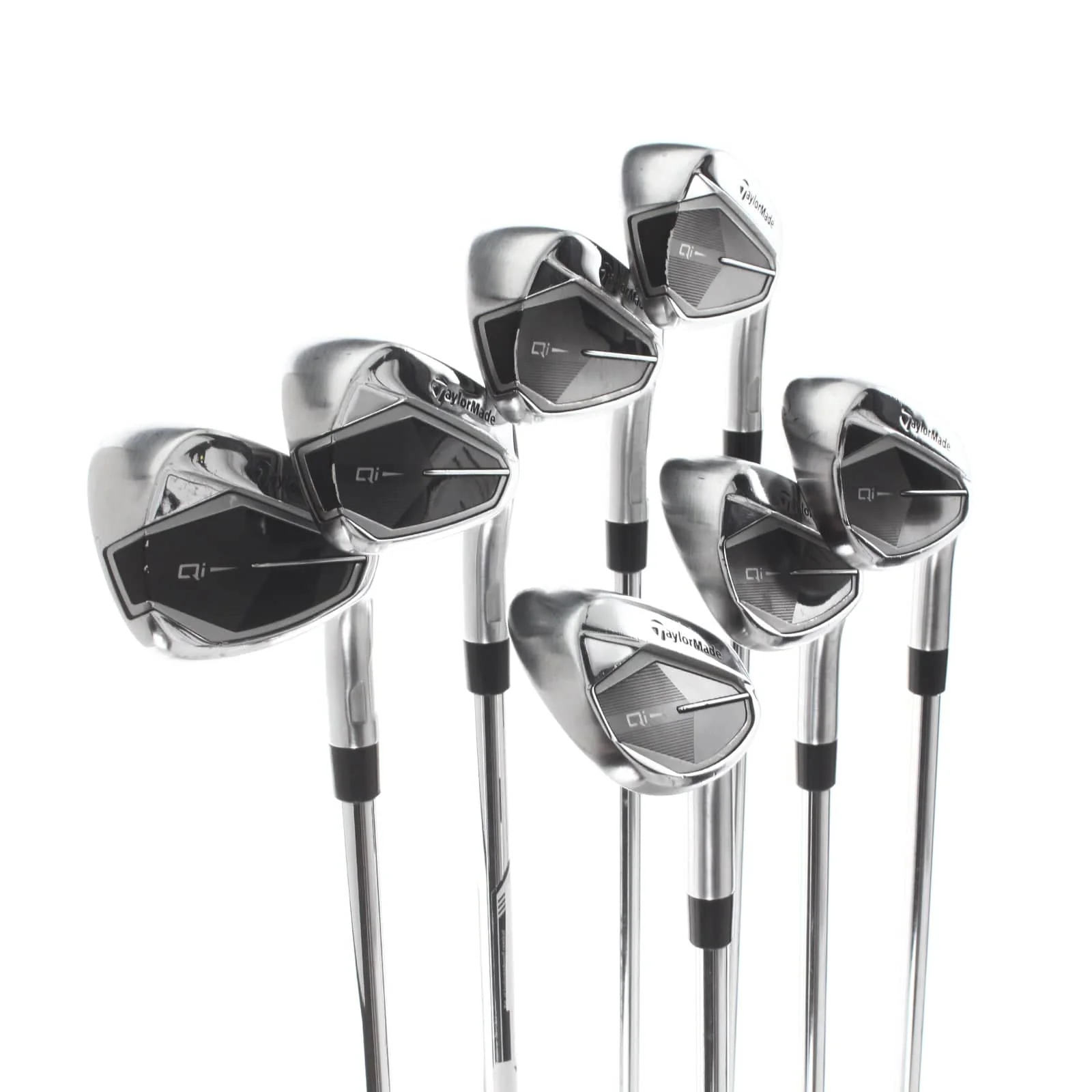 TaylorMade Qi Steel Mens Right Hand Irons 5-SW  Stiff - KBS Max MT 85 - Image 2