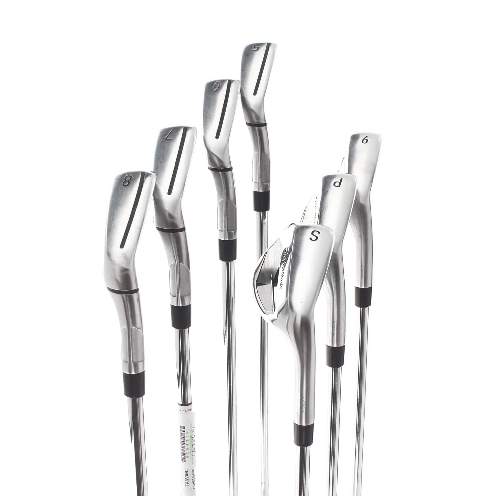 TaylorMade Qi Steel Mens Right Hand Irons 5-SW  Stiff - KBS Max MT 85 - Image 3
