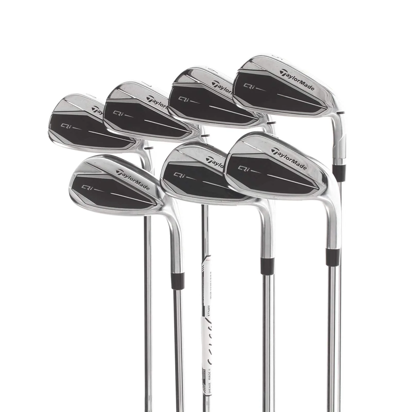 TaylorMade Qi Steel Mens Right Hand Irons 5-SW  Stiff - KBS Max MT 85
