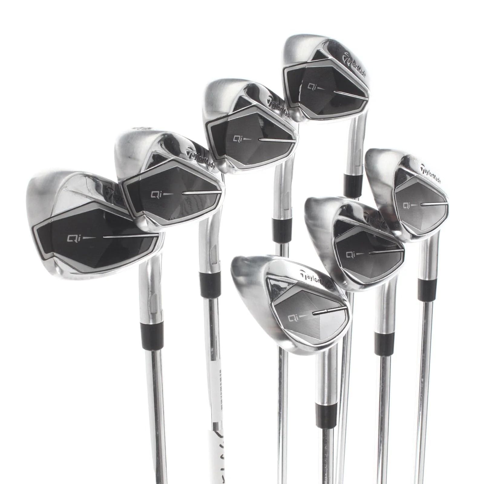 TaylorMade Qi Steel Mens Right Hand Irons 5-SW  Stiff - KBS Max MT 85 - Image 2