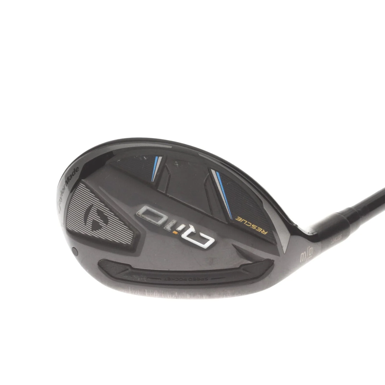 TaylorMade Qi10 Graphite Mens Left Hand 3 Hybrid 19* Stiff - Fujikura Ventus TR Red 7-S